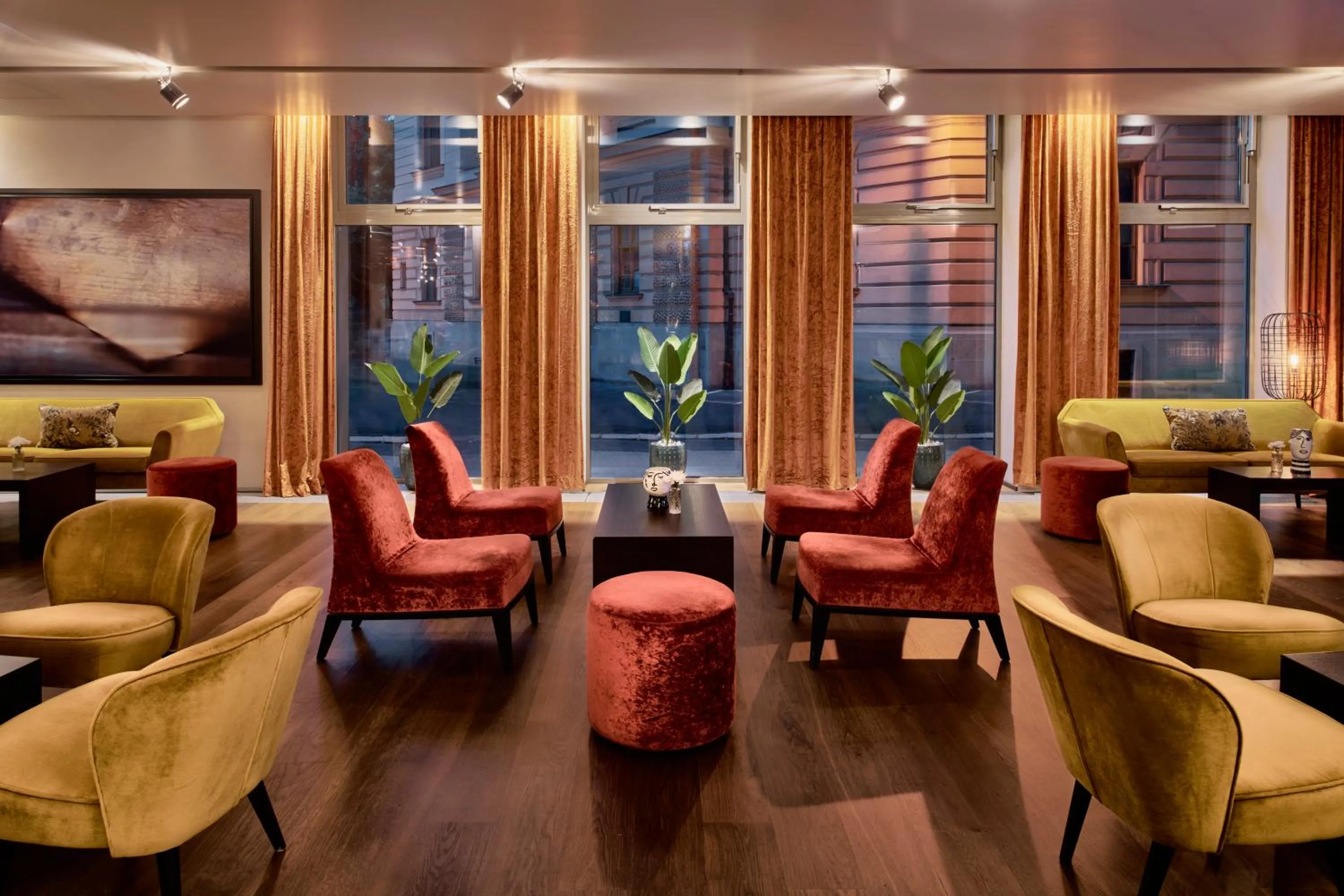 Lounge or bar in Falkensteiner Hotel Bratislava