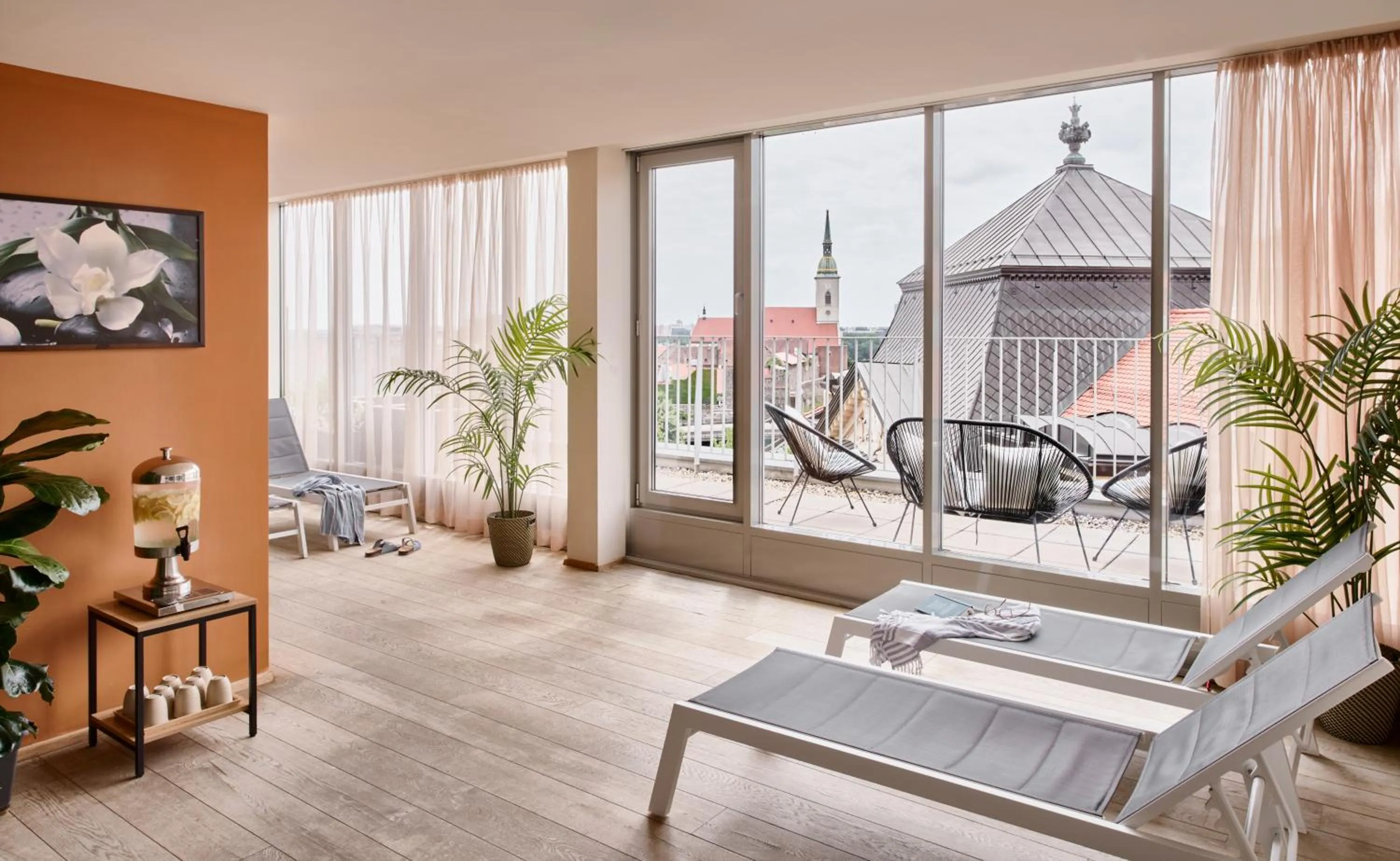 Spa and wellness centre/facilities in Falkensteiner Hotel Bratislava