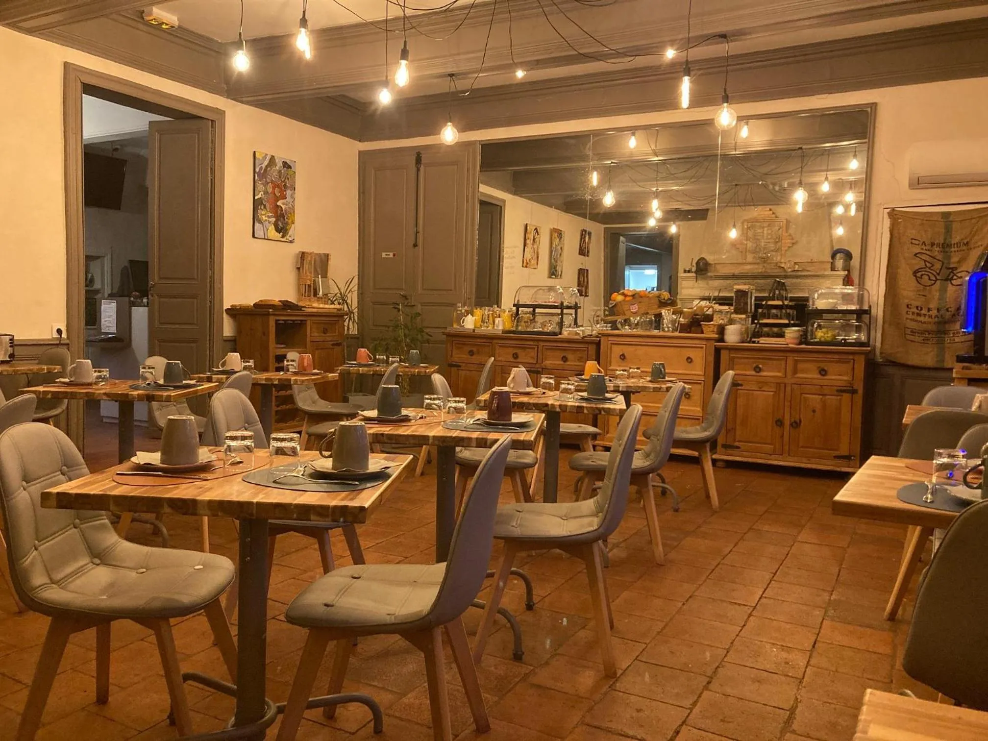 Breakfast in Logis Domaine de Peyrolade