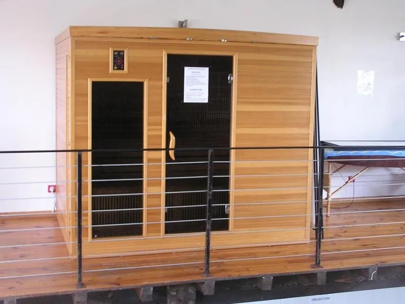 Sauna in Logis Domaine de Peyrolade
