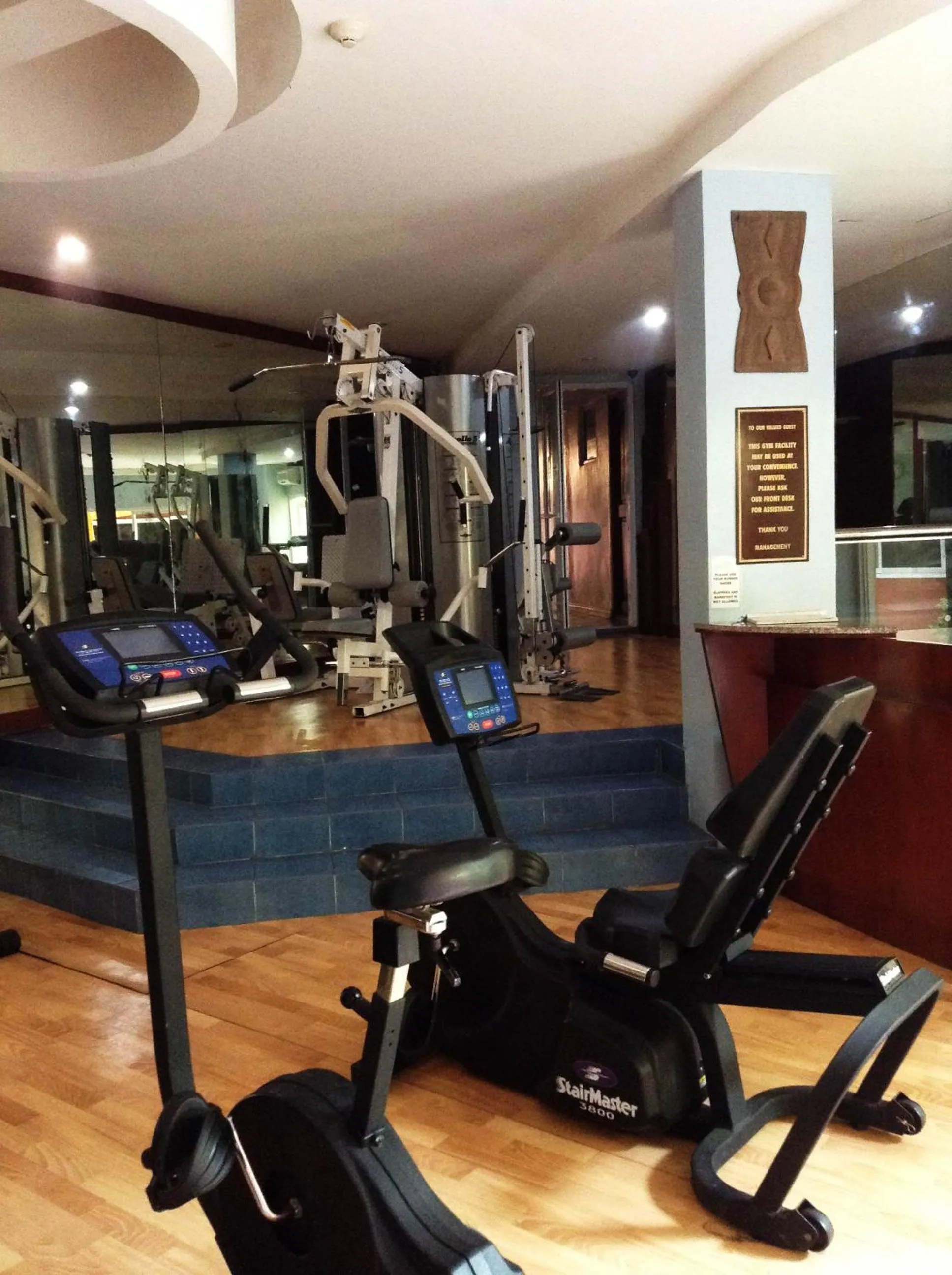 Fitness centre/facilities in Crown Regency Residences Davao