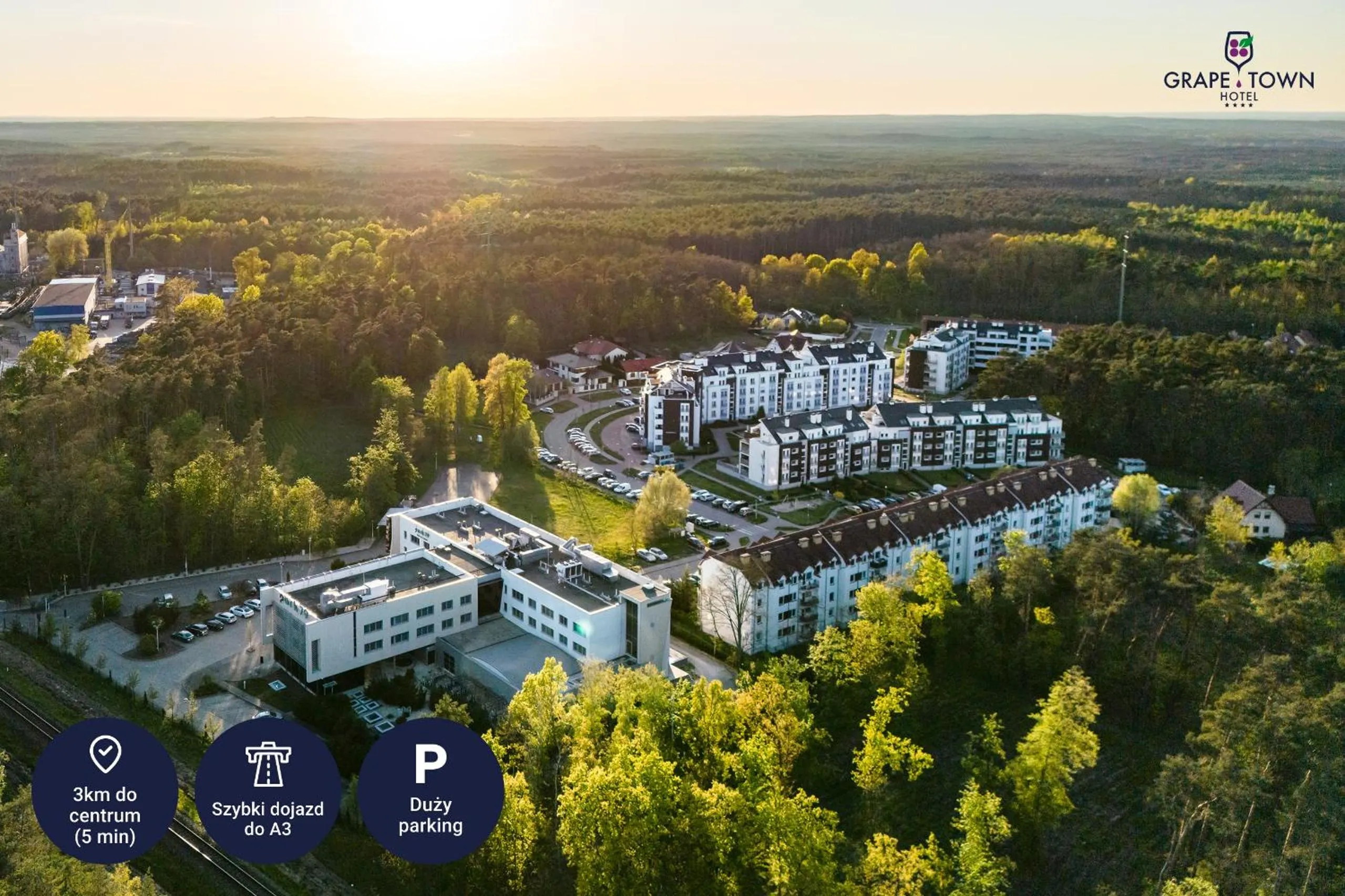 Property building in Grape Town Hotel - Park79