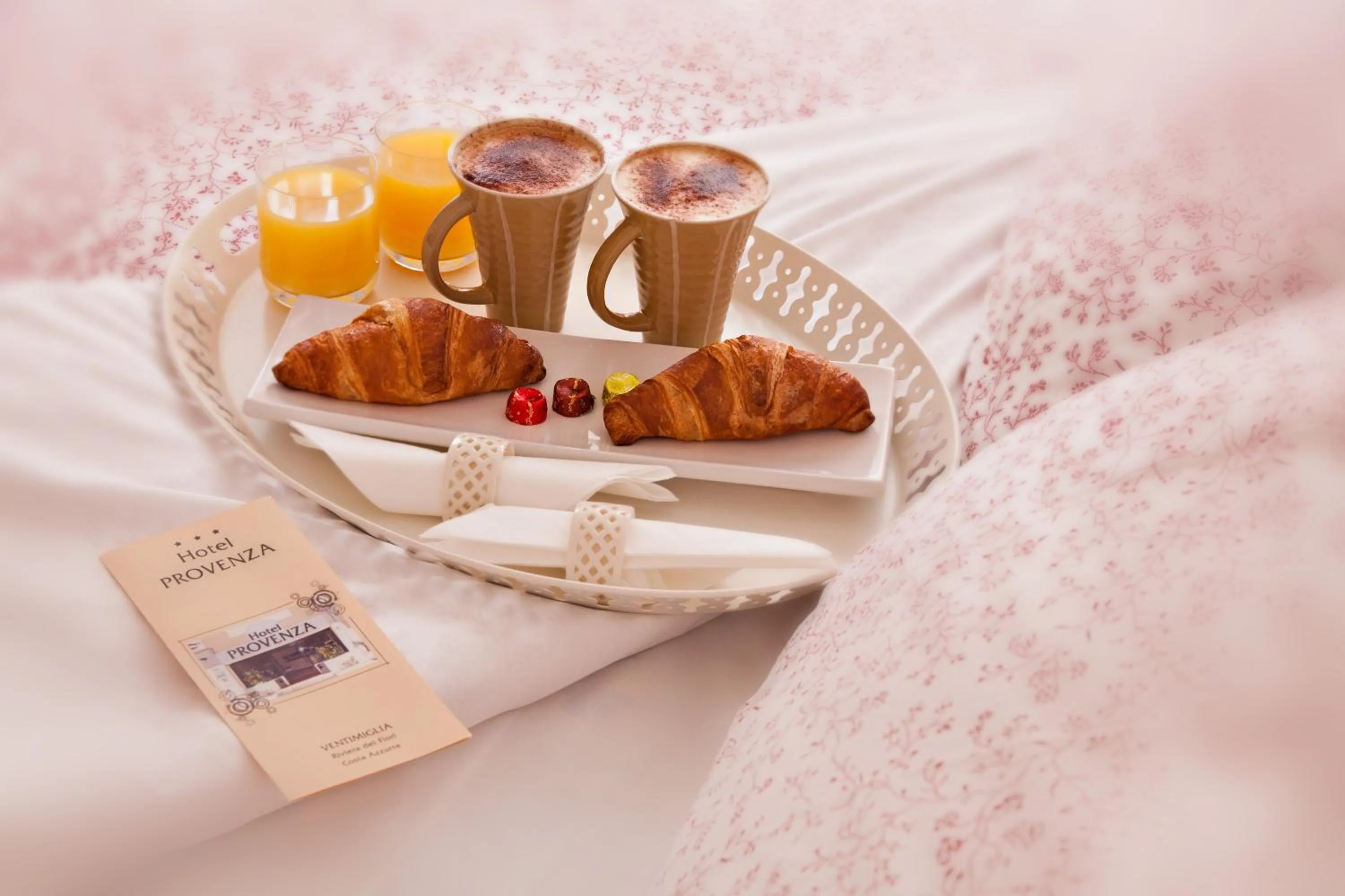 Bed in Hotel Provenza