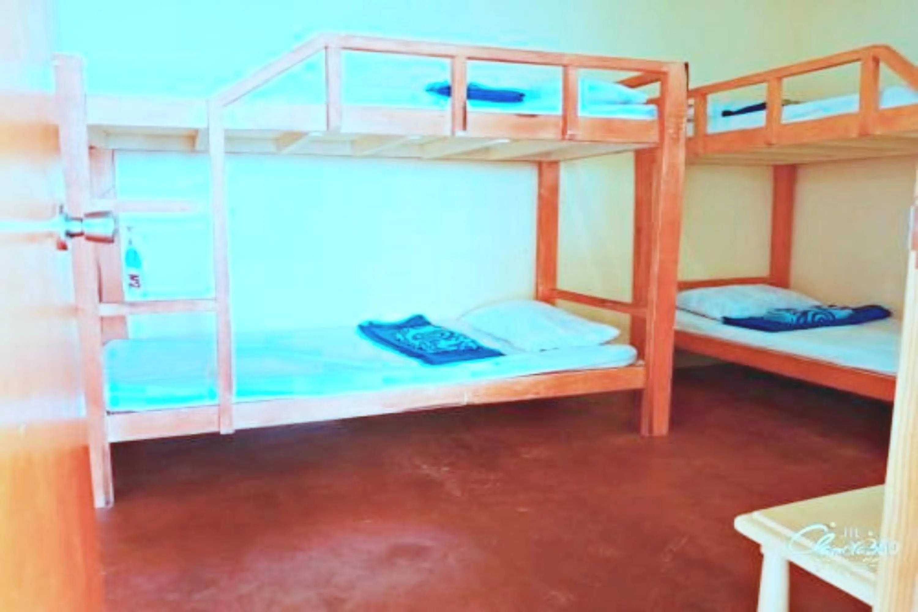 Bed in Angler's Hub & Resort Oslob