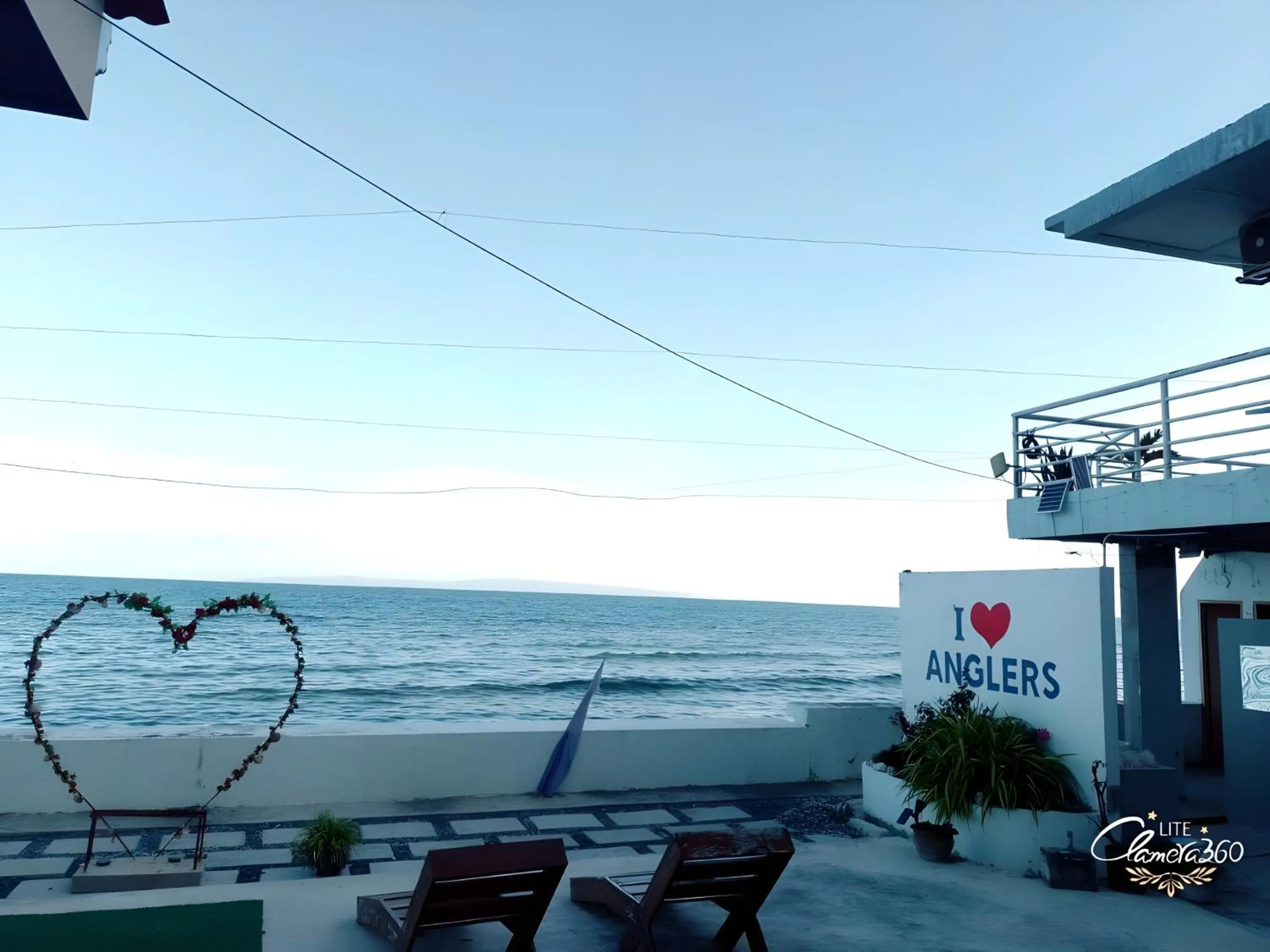 Sea view in Angler's Hub & Resort Oslob