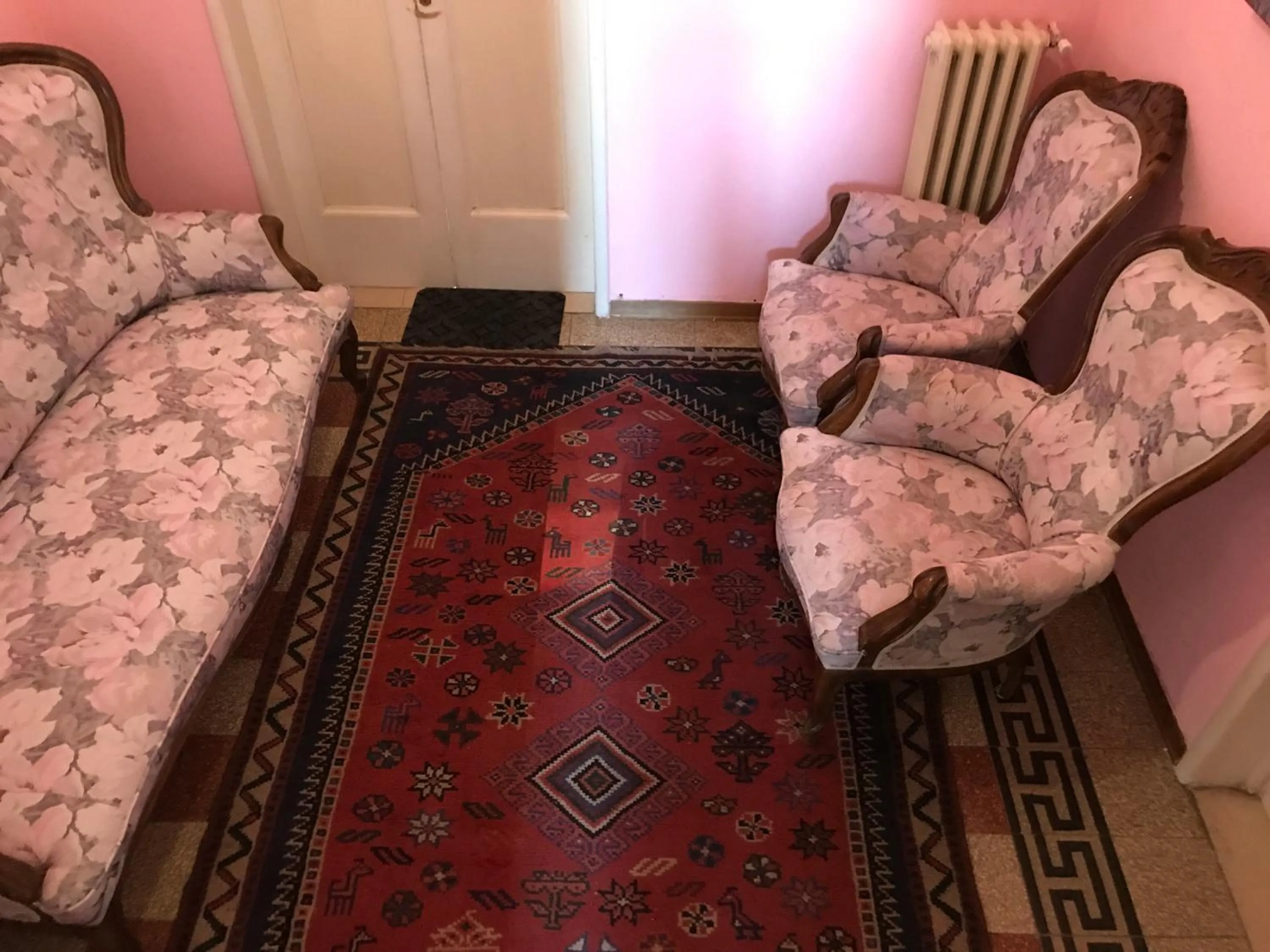 Living room in Affittacamere LA MUSA