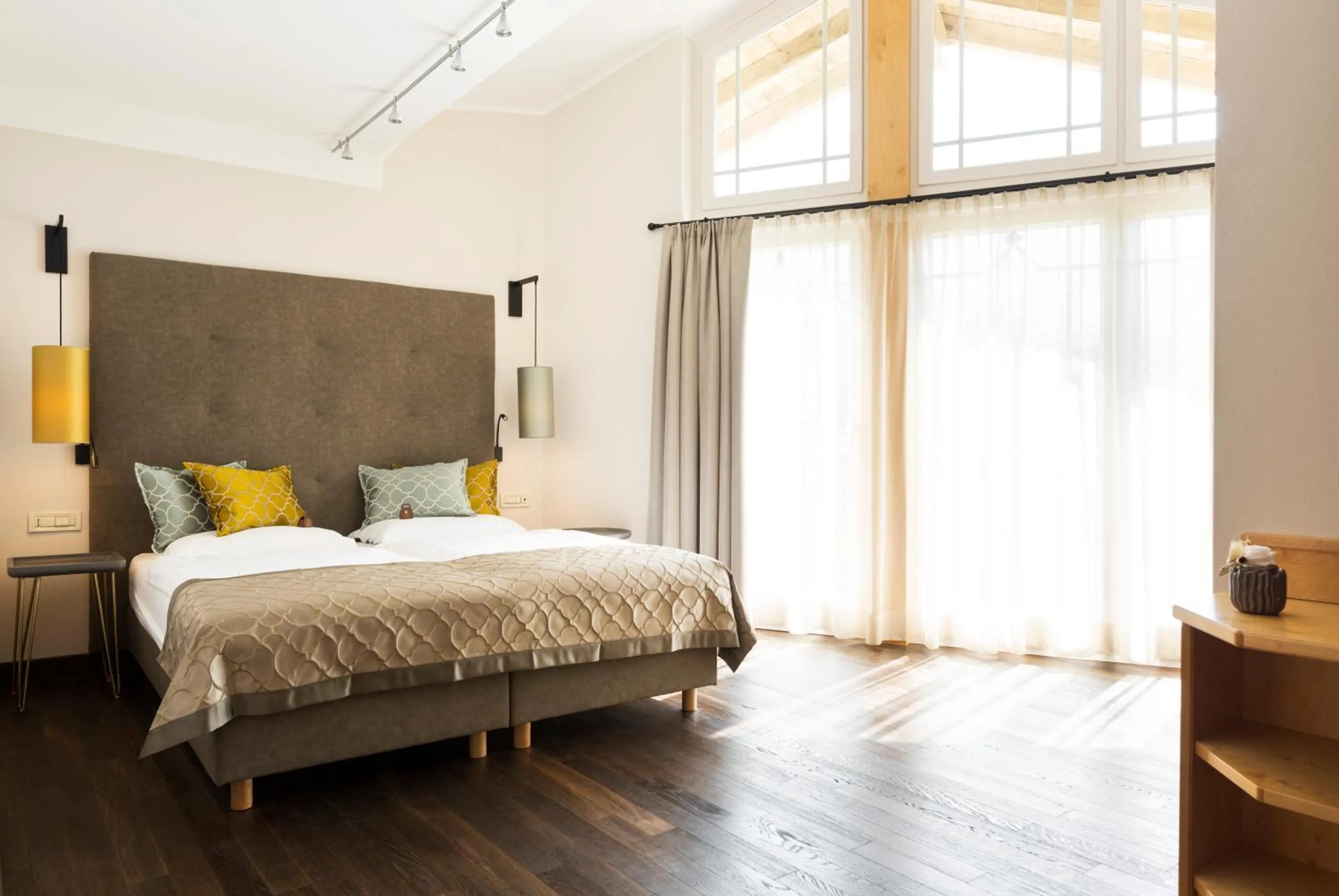 Bed in Hotel Burggräflerhof