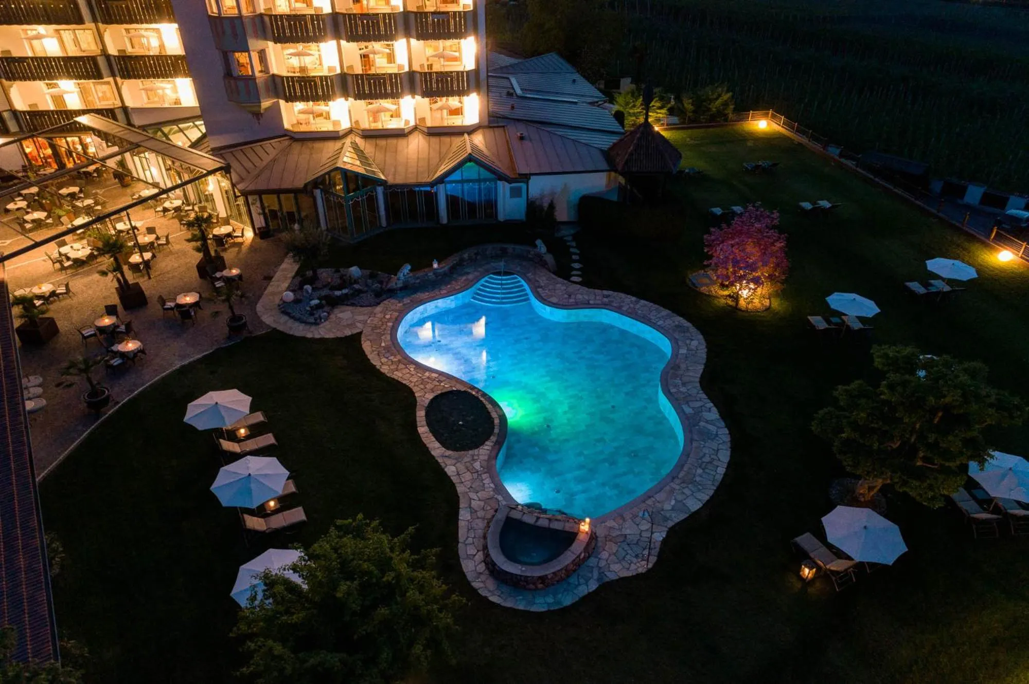 Night in Hotel Burggräflerhof