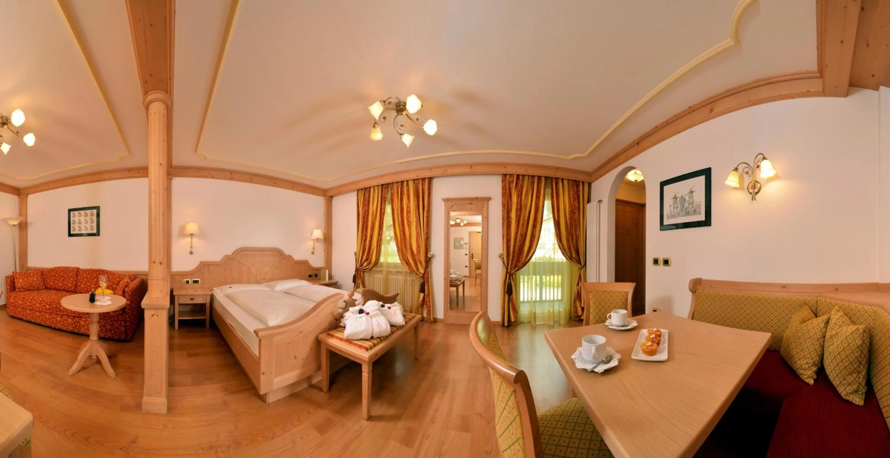 Living room in Hotel B&B Andreas