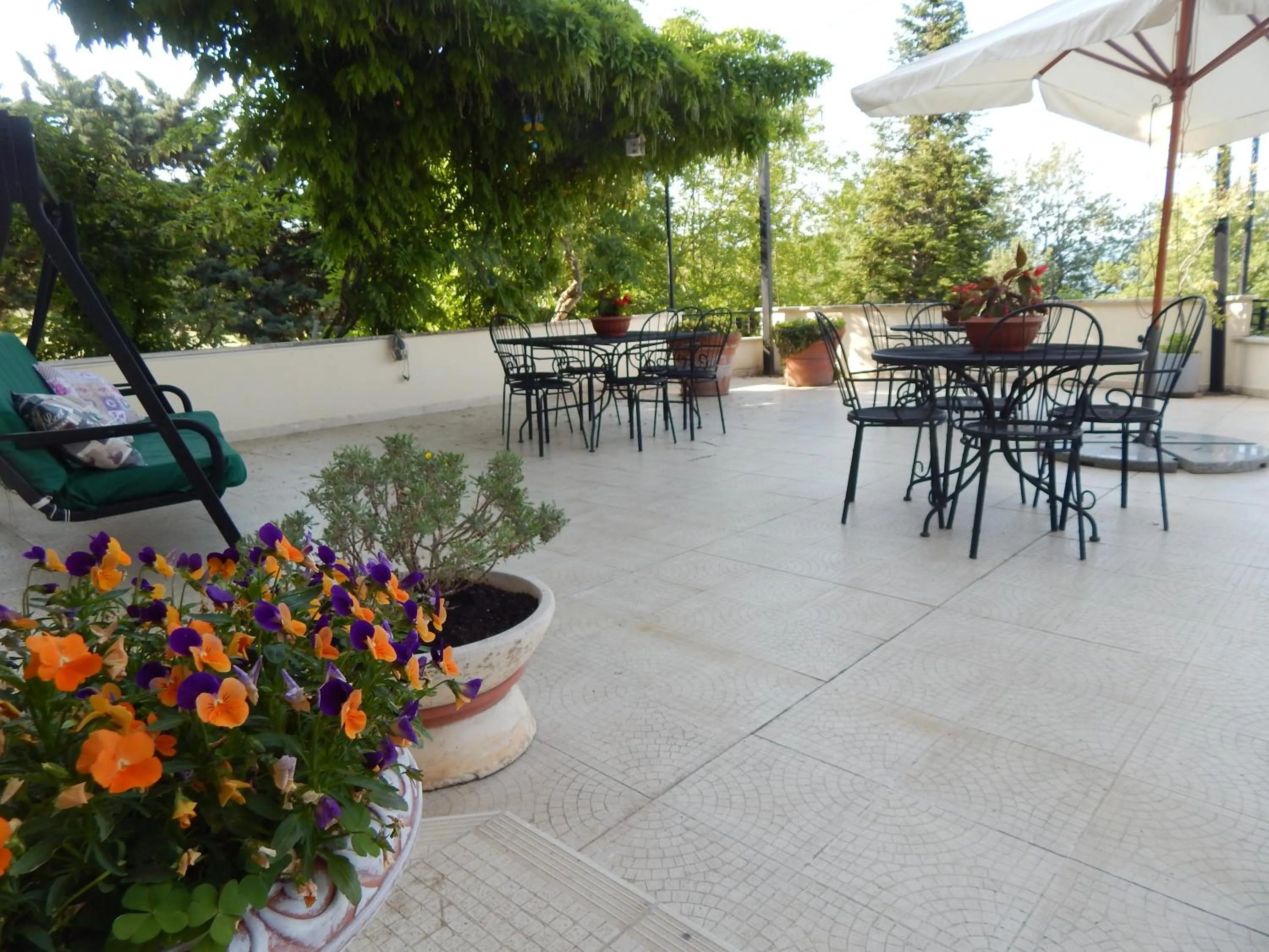 Balcony/Terrace in B&B La Meta