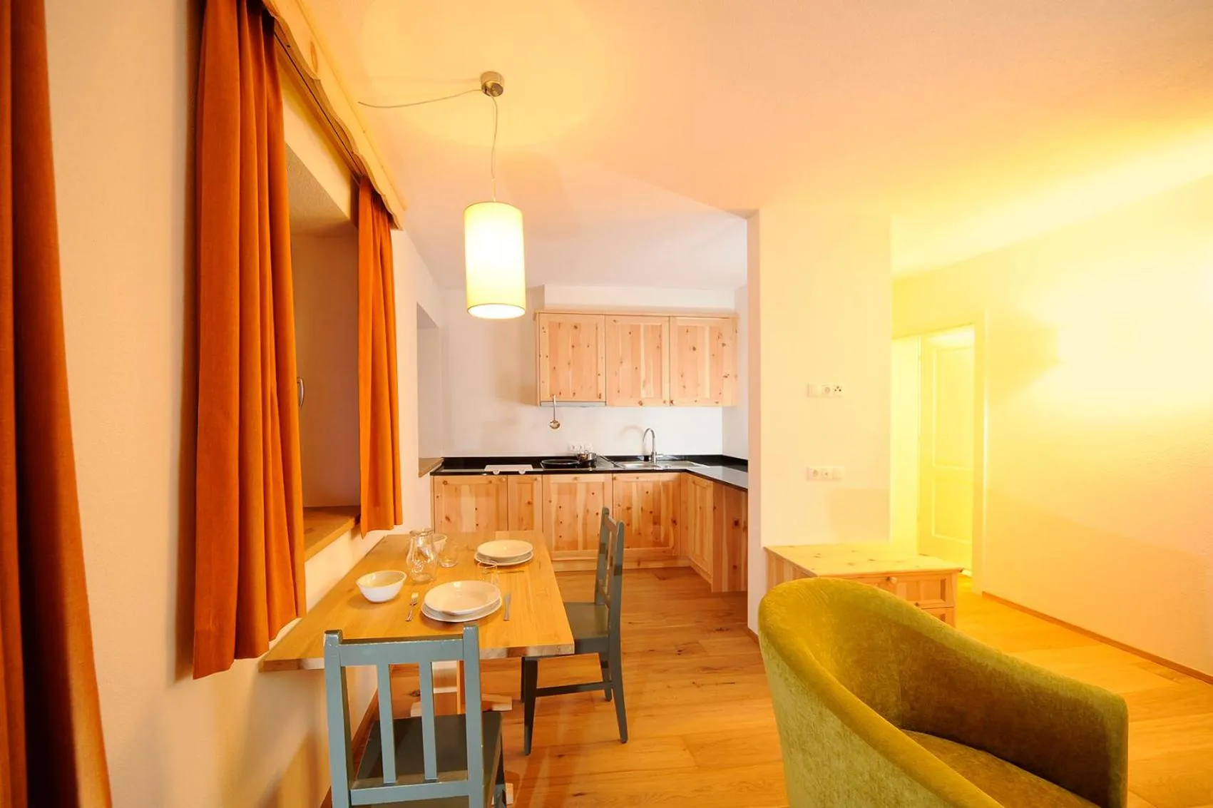 Kitchen or kitchenette in Hotel Gassenwirt