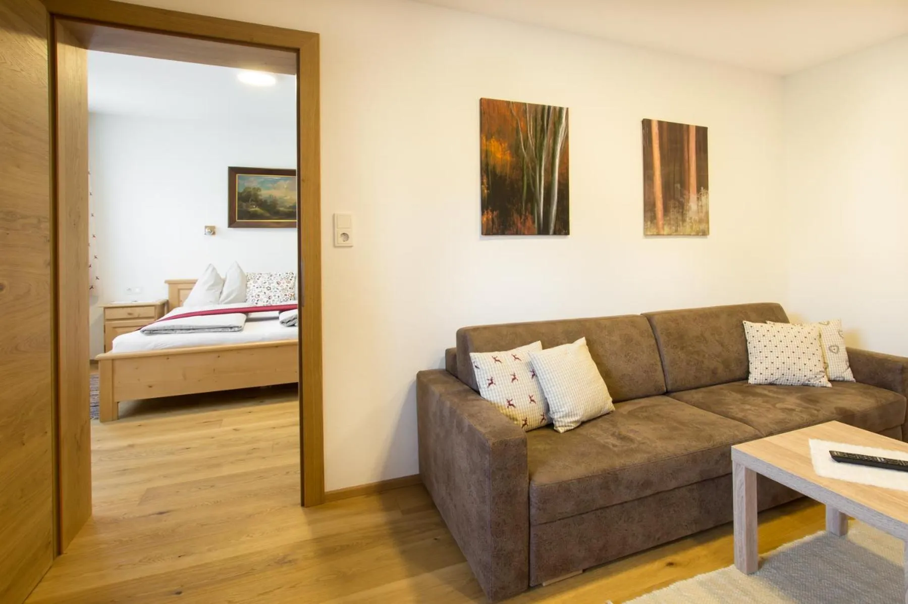 TV and multimedia, Bed in Ferienhof HINTERSTRASSER