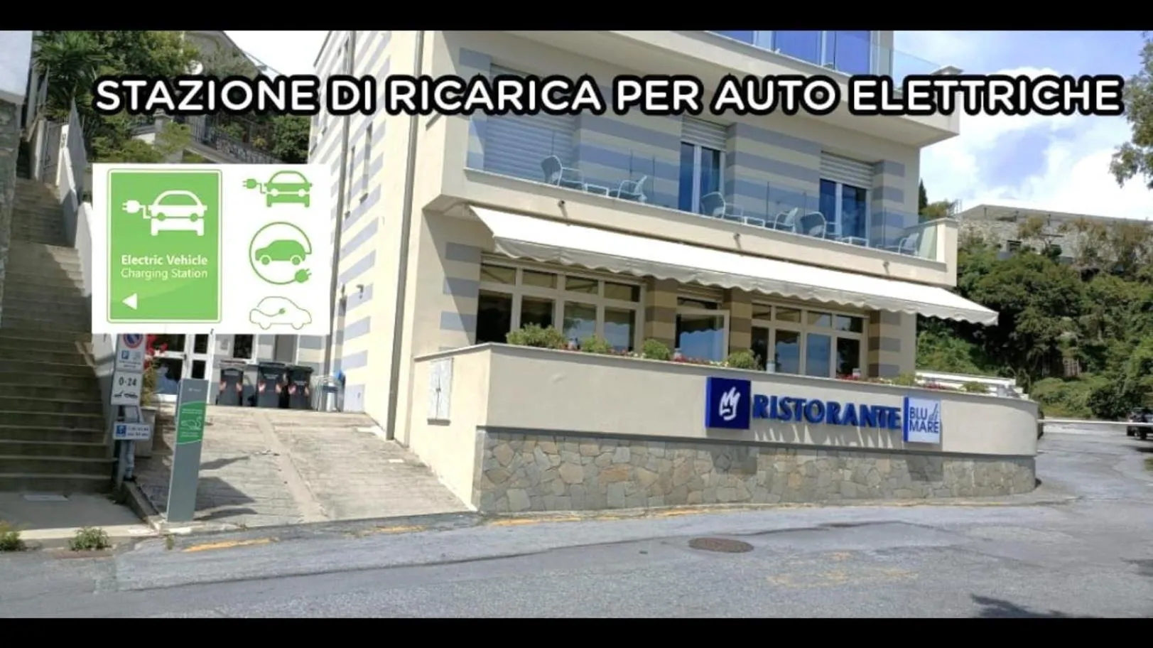 Street view in Hotel Le Roi