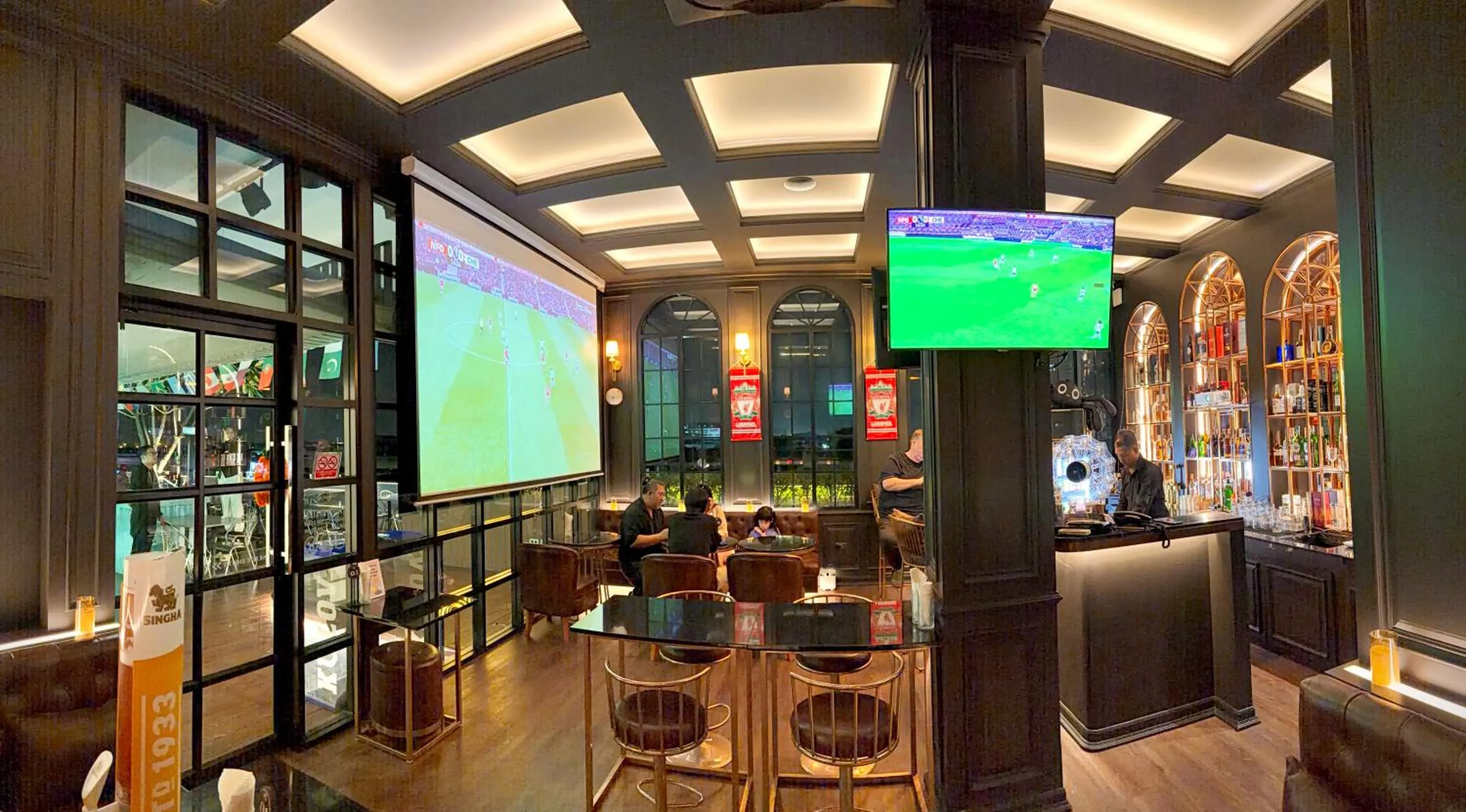 Lounge or bar in Grand Tara Garden Thai Hotel