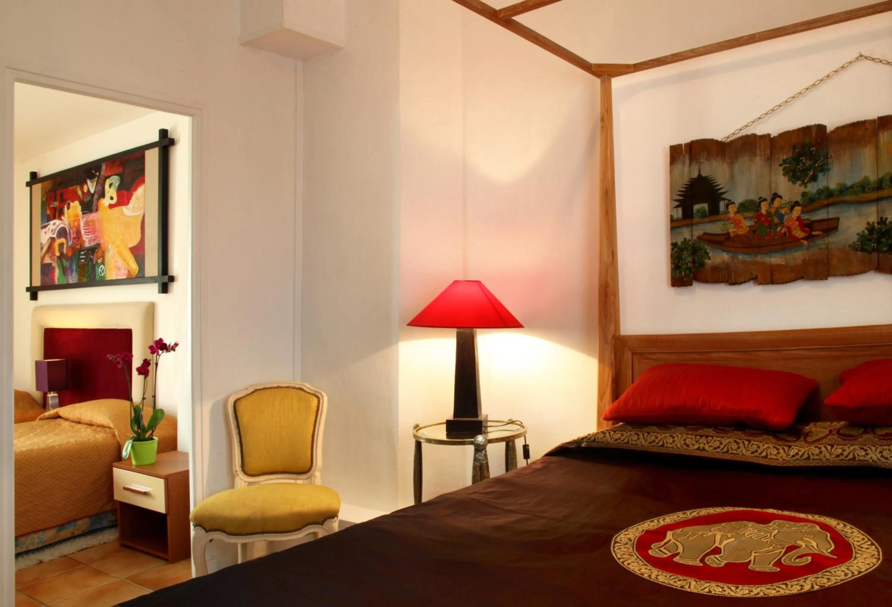 Decorative detail in Castel De Siam