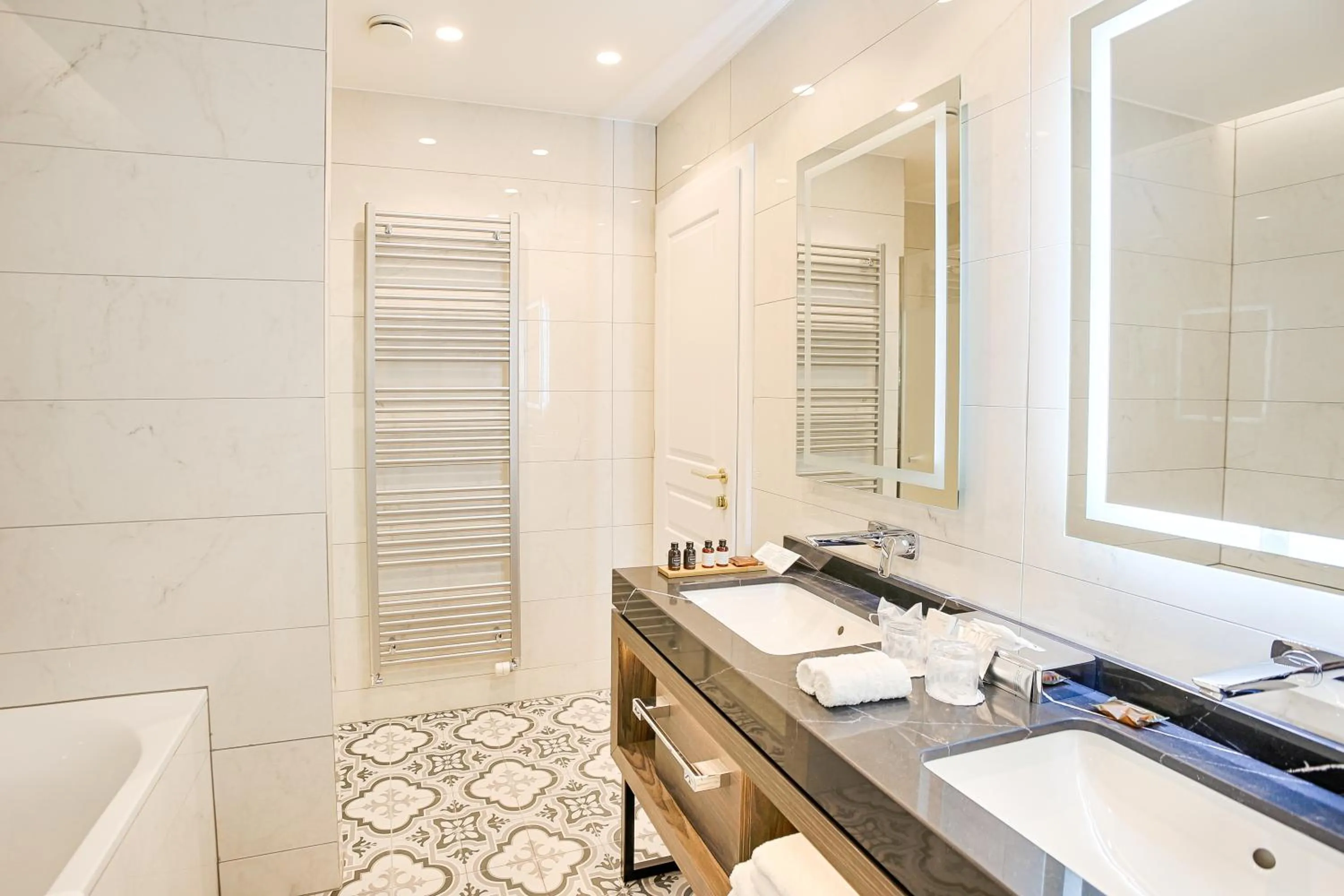 Bathroom in Ensana Thermia Palace