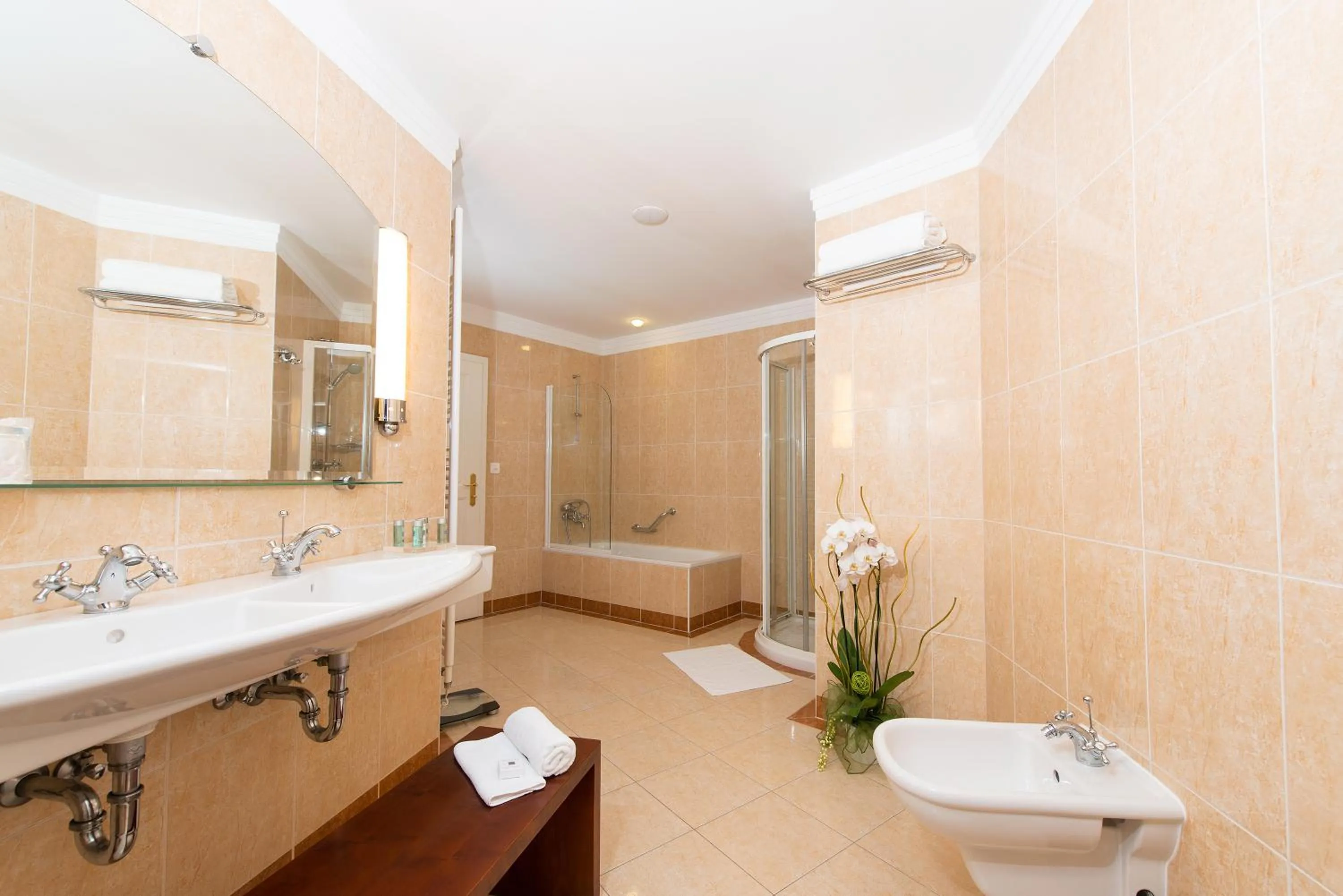 Bathroom in Ensana Thermia Palace