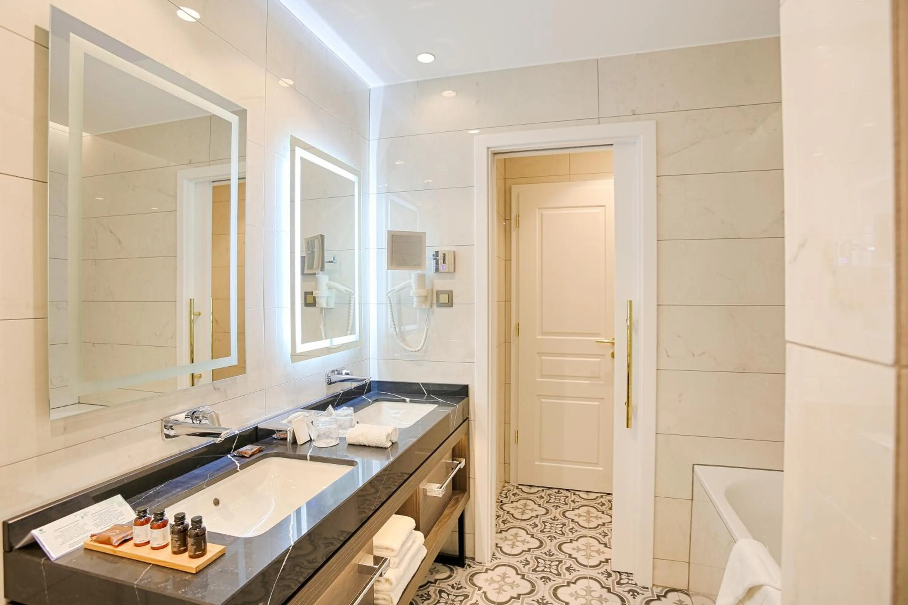 Bathroom in Ensana Thermia Palace