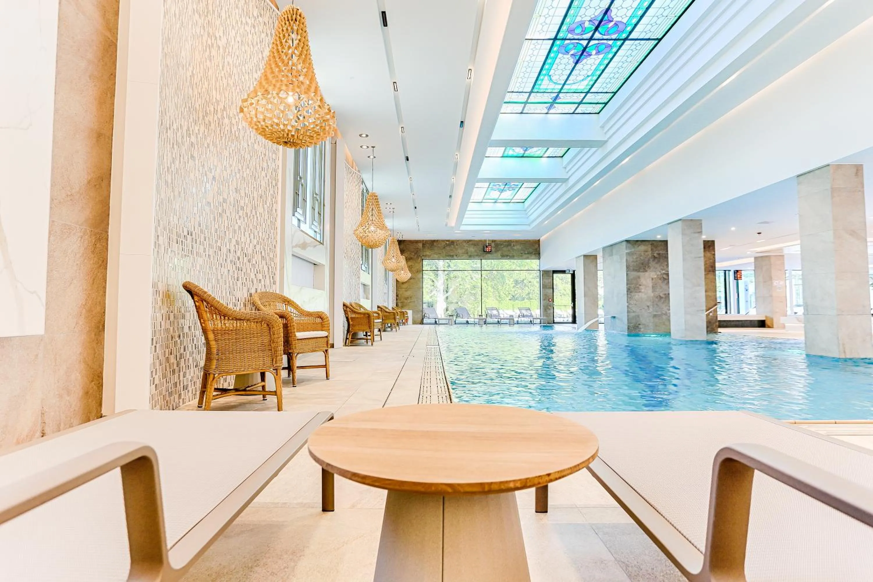 Swimming pool in Ensana Thermia Palace