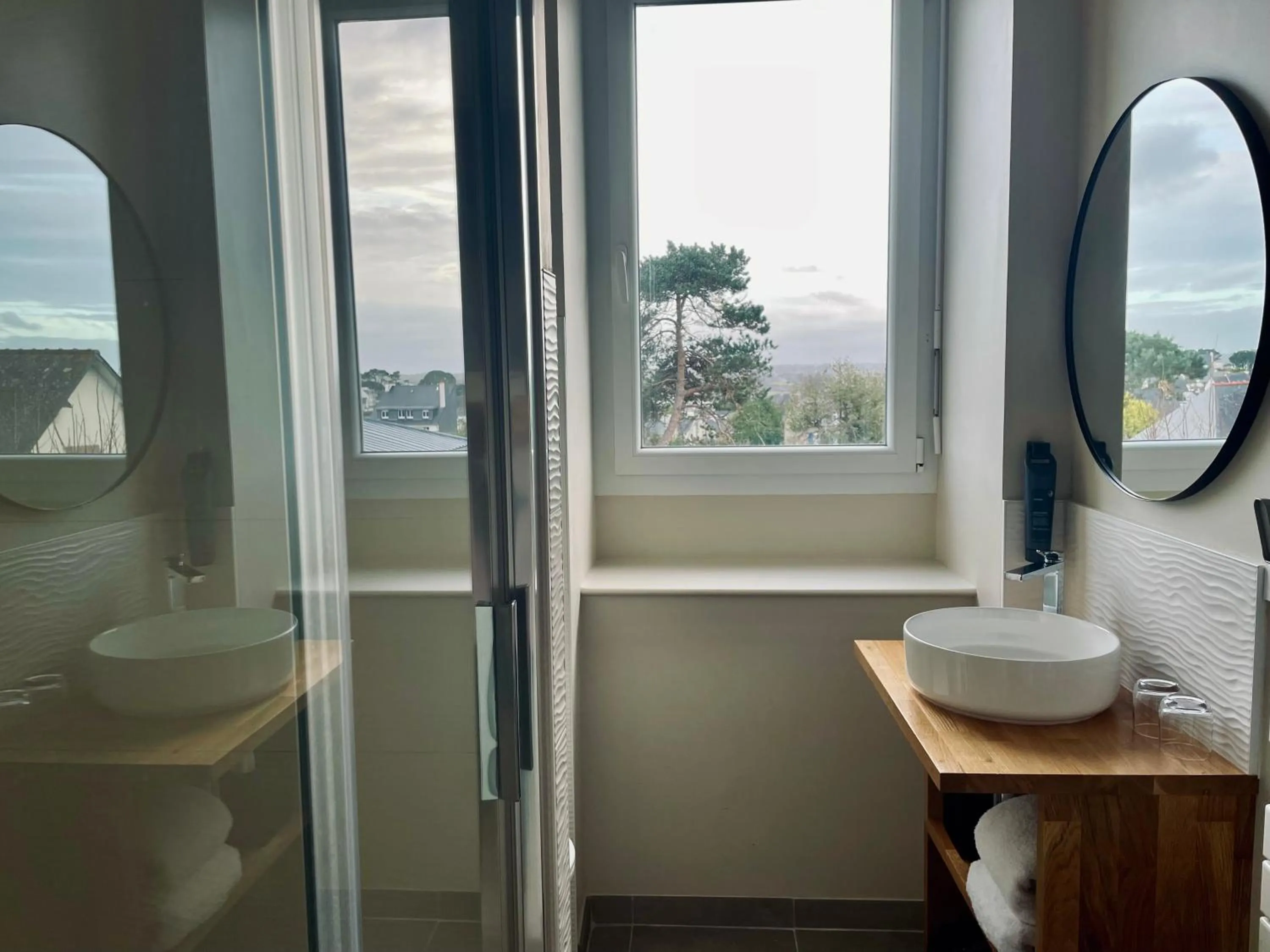 Bathroom in Hôtel Les Costans, The Originals Relais