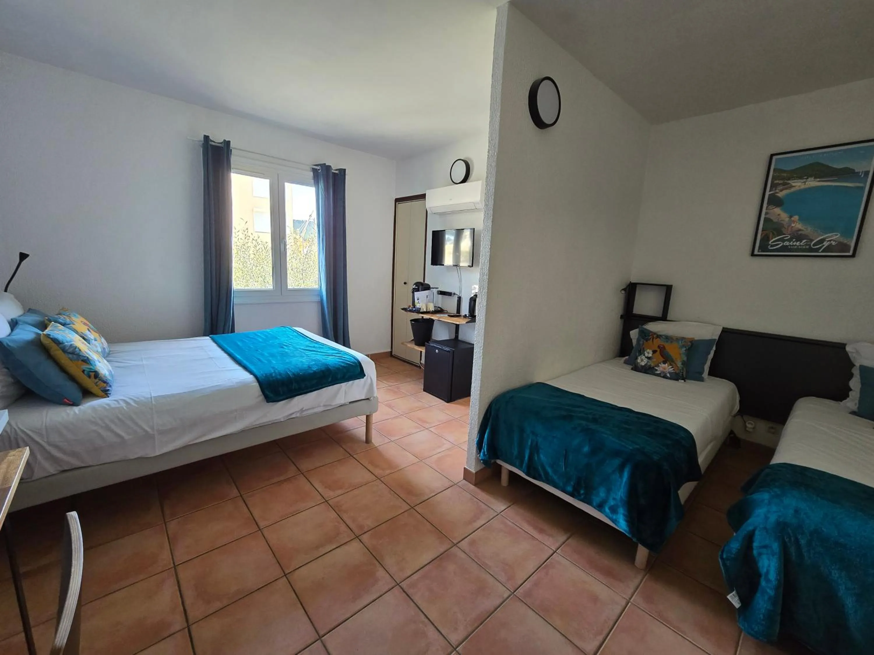 Bedroom, Bed in Hotel Chanteplage