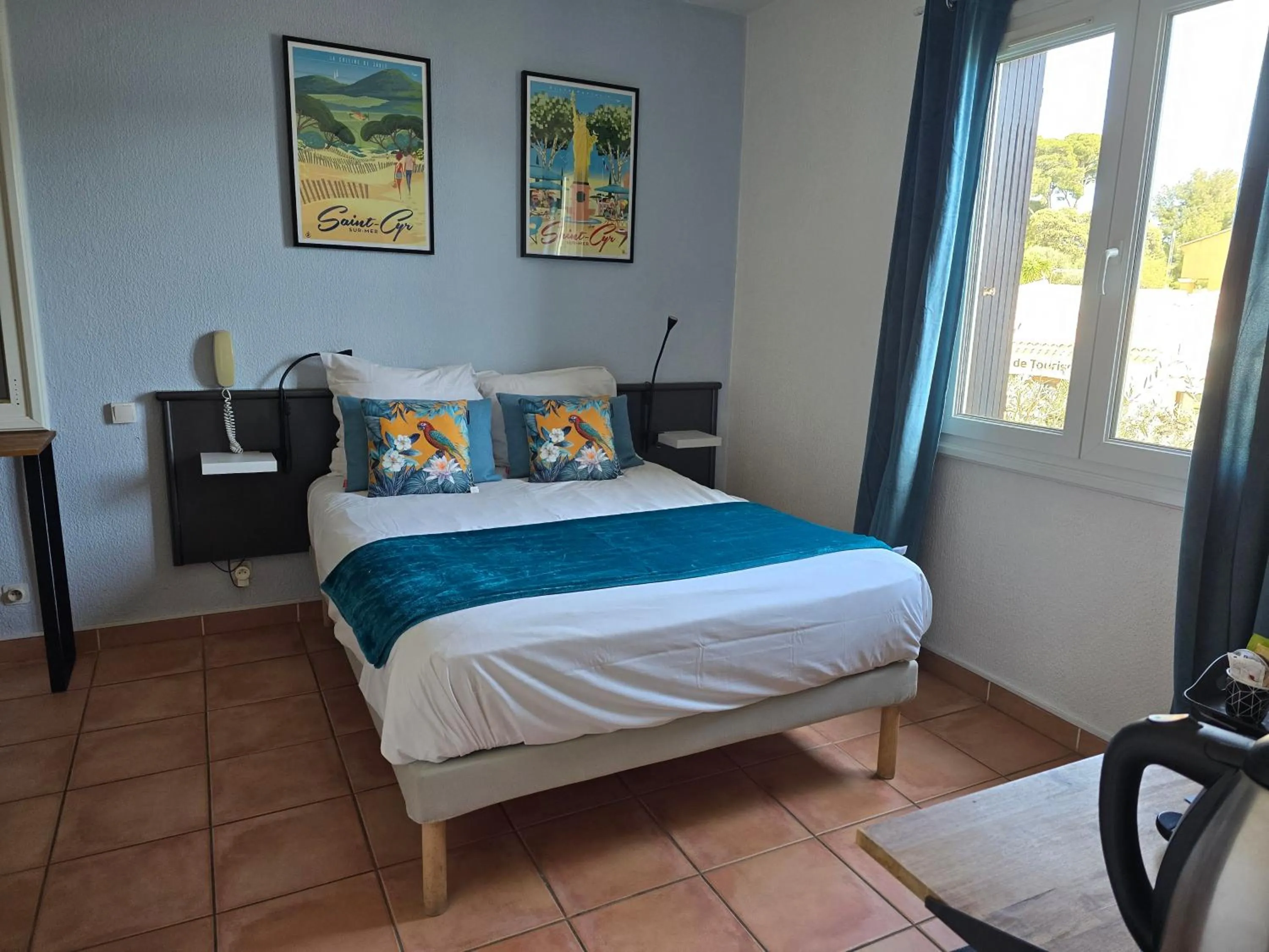 Bedroom, Bed in Hotel Chanteplage