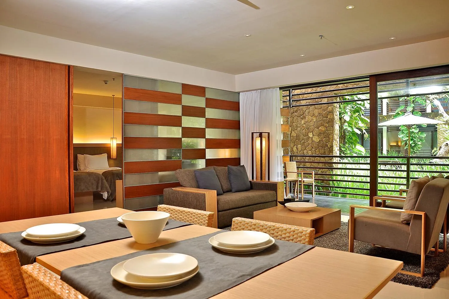 Living room in THE HAVEN Bali Seminyak