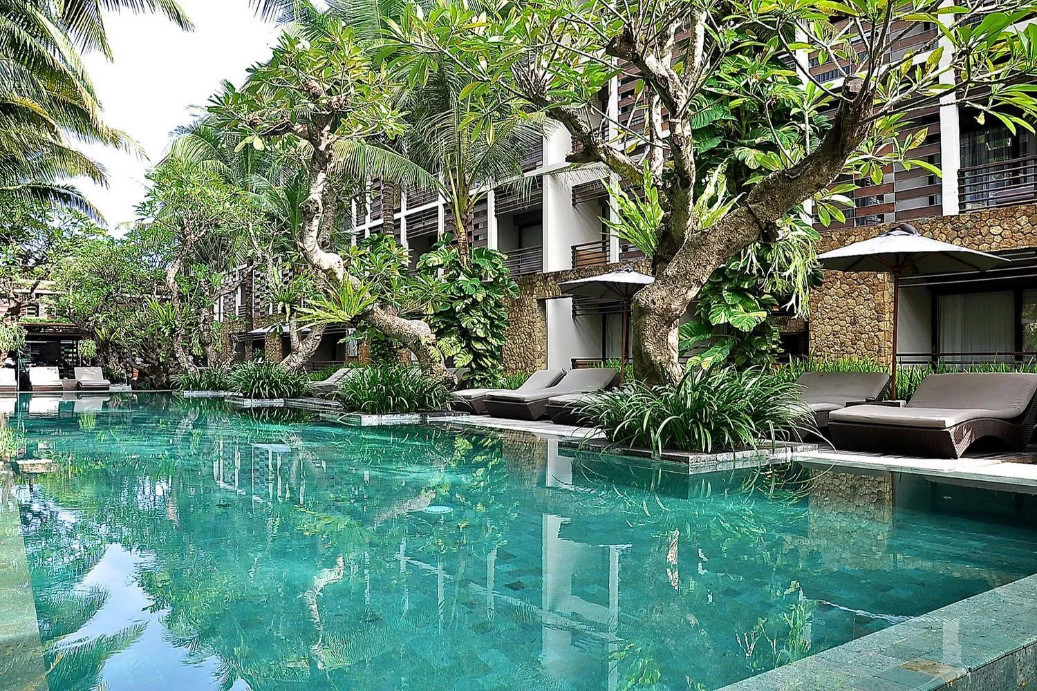 Pool view in THE HAVEN Bali Seminyak