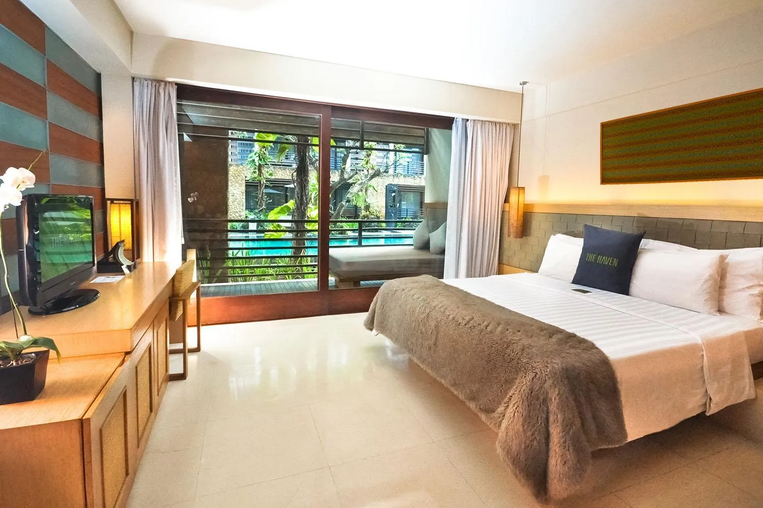 Bed in THE HAVEN Bali Seminyak