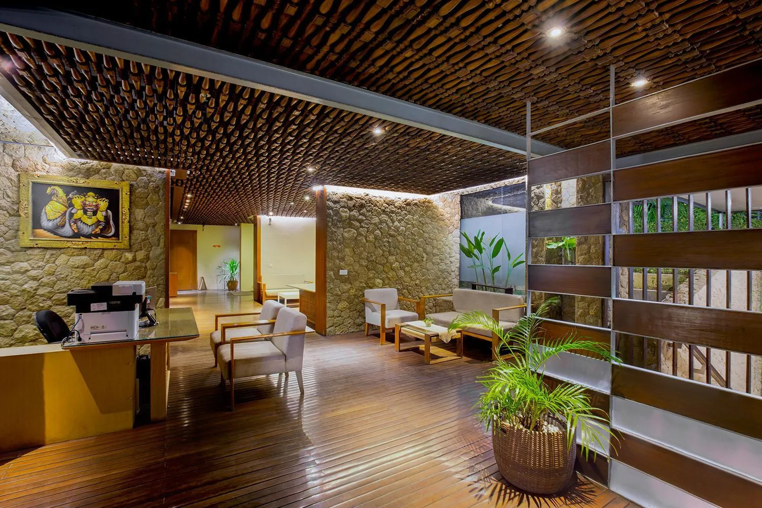 Lobby or reception in THE HAVEN Bali Seminyak