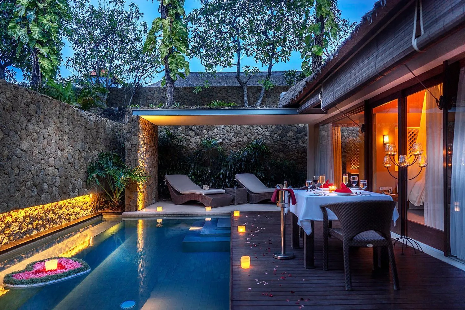 Patio in THE HAVEN Bali Seminyak