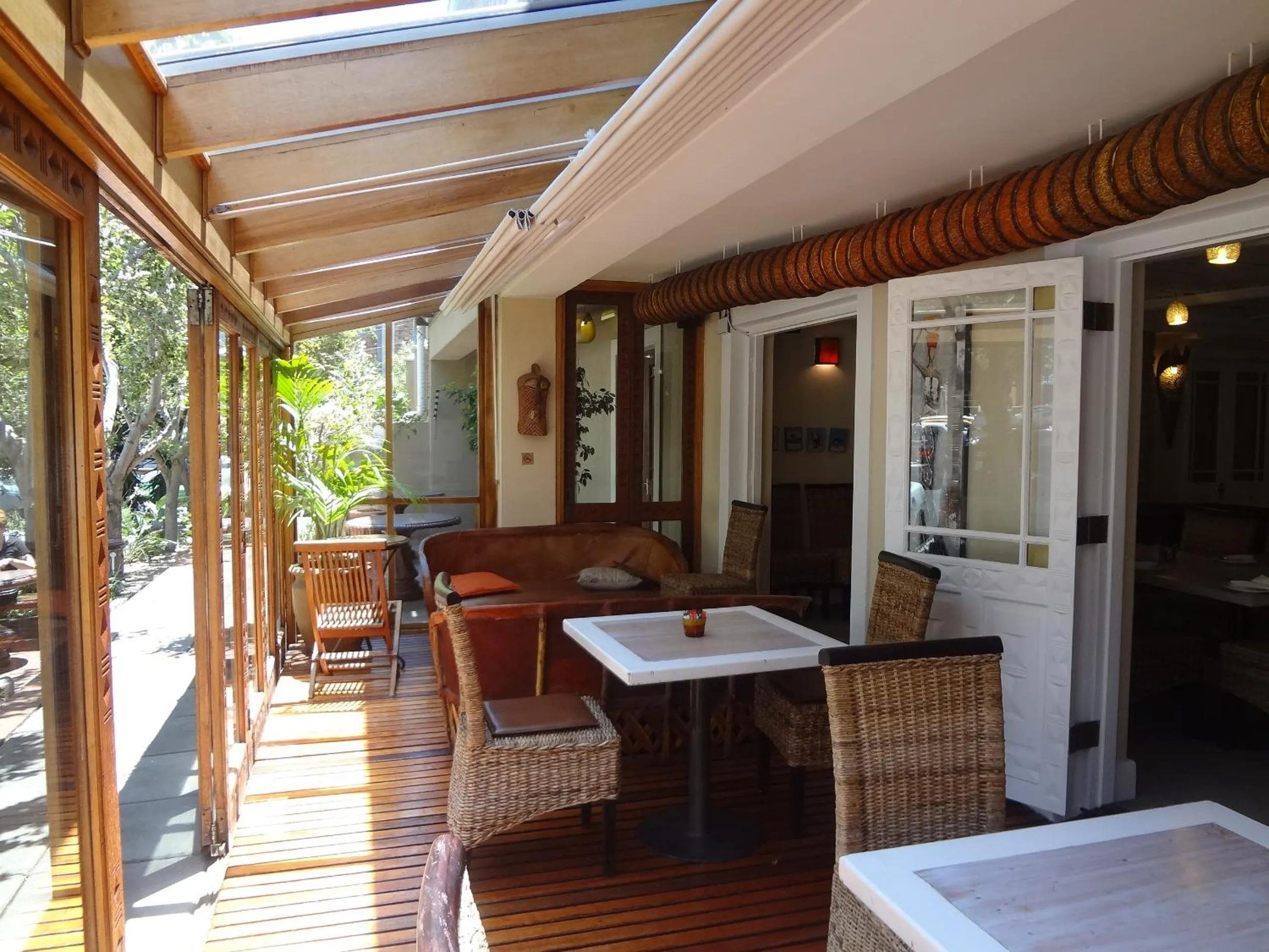 Patio in iKhaya Boutique Hotel