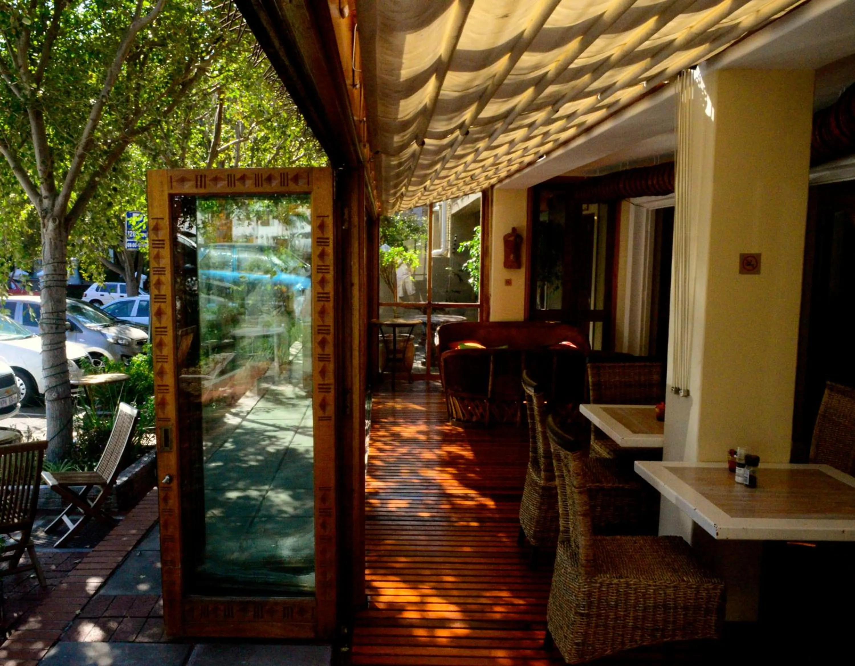 Patio in iKhaya Boutique Hotel