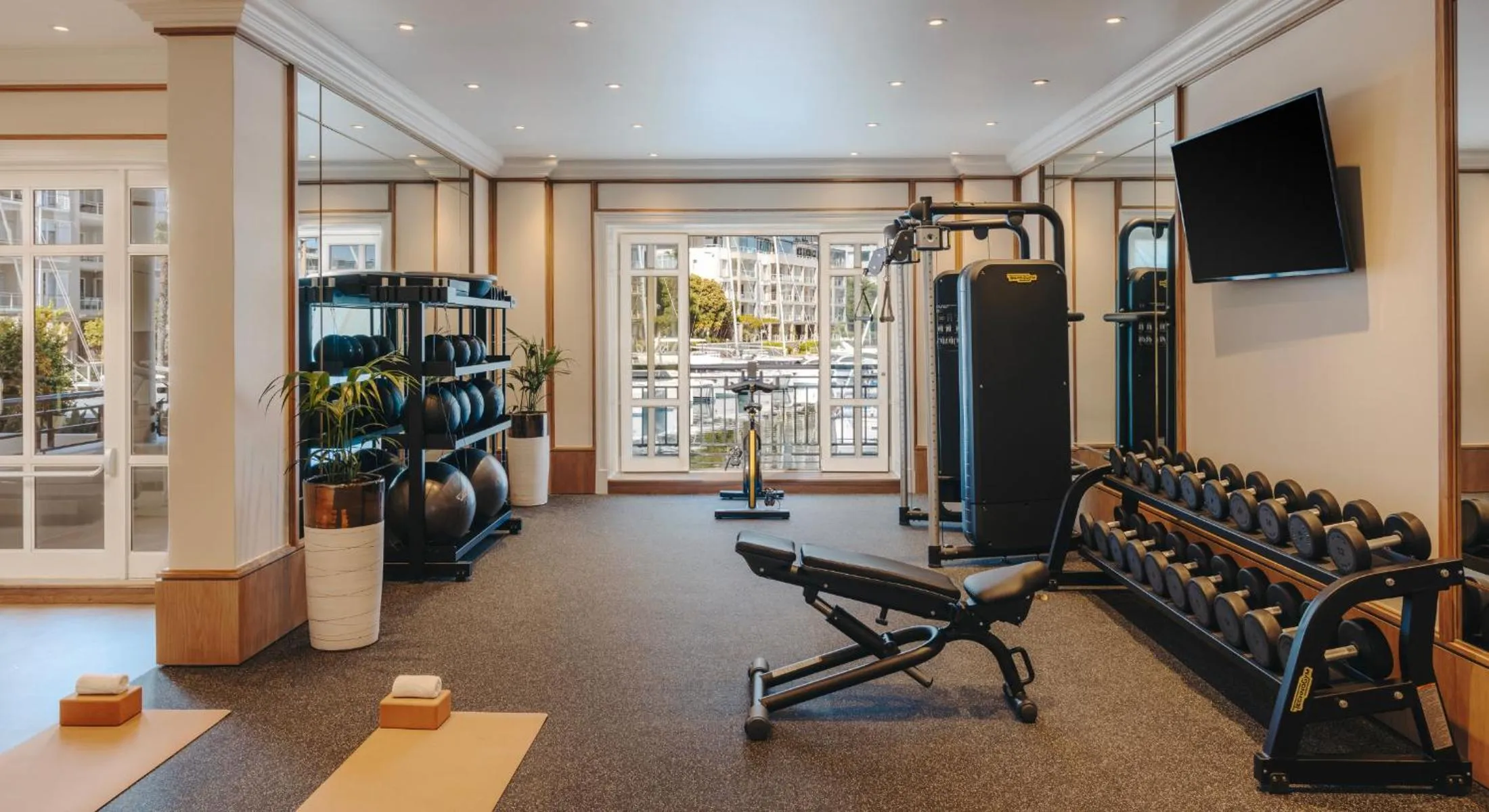 Fitness centre/facilities in Cape Grace, A Fairmont Managed Hotel