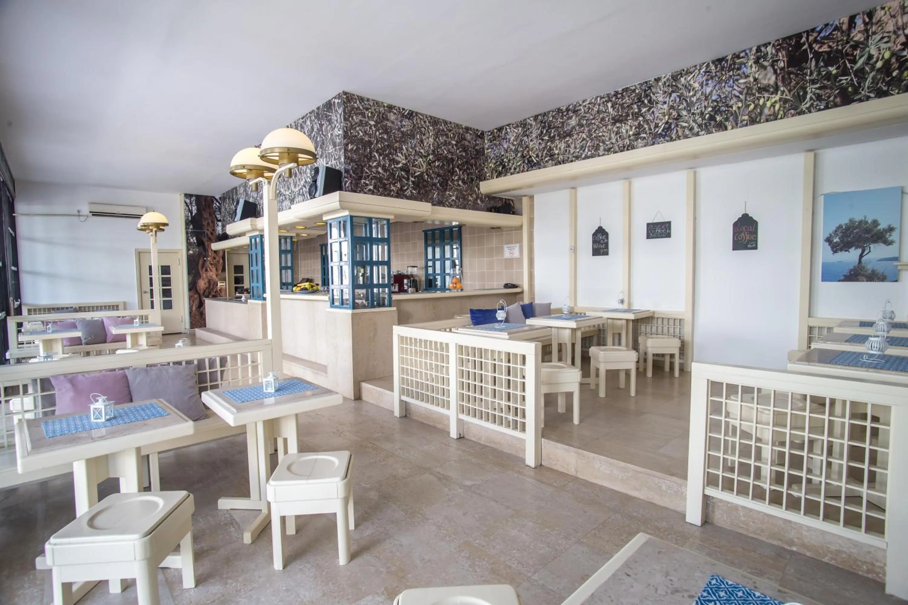 Seating area in Hotel Aleksandar