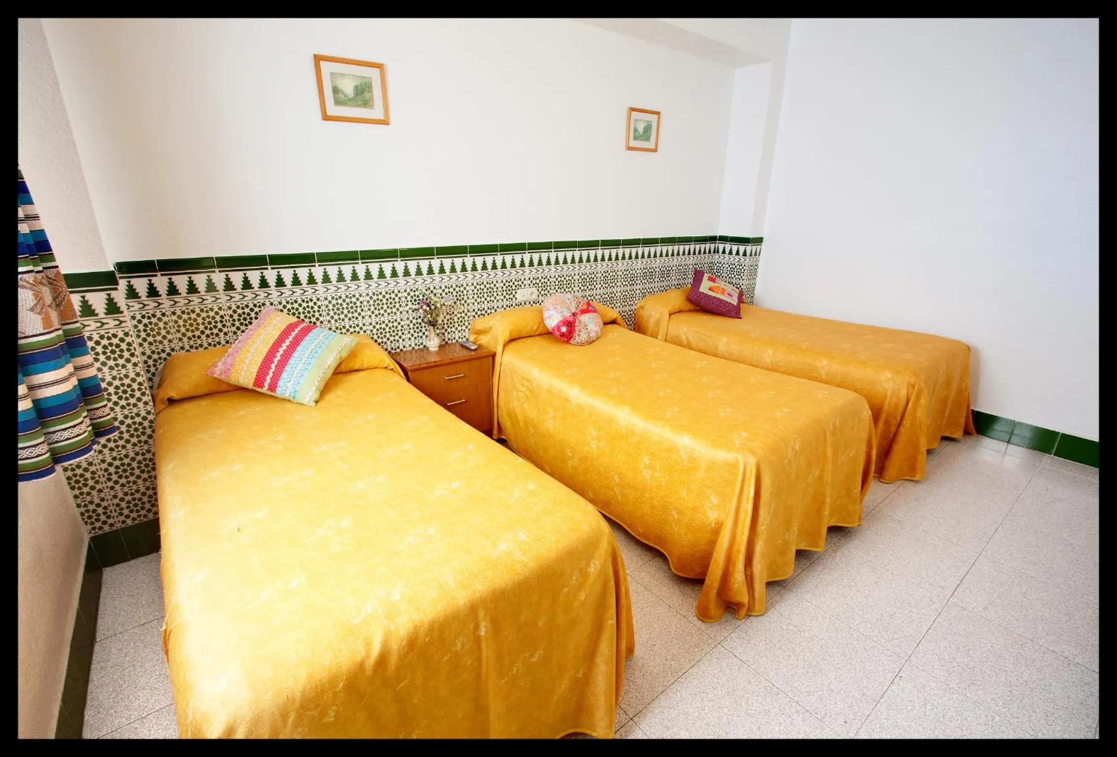 Bed in Hostal Estación