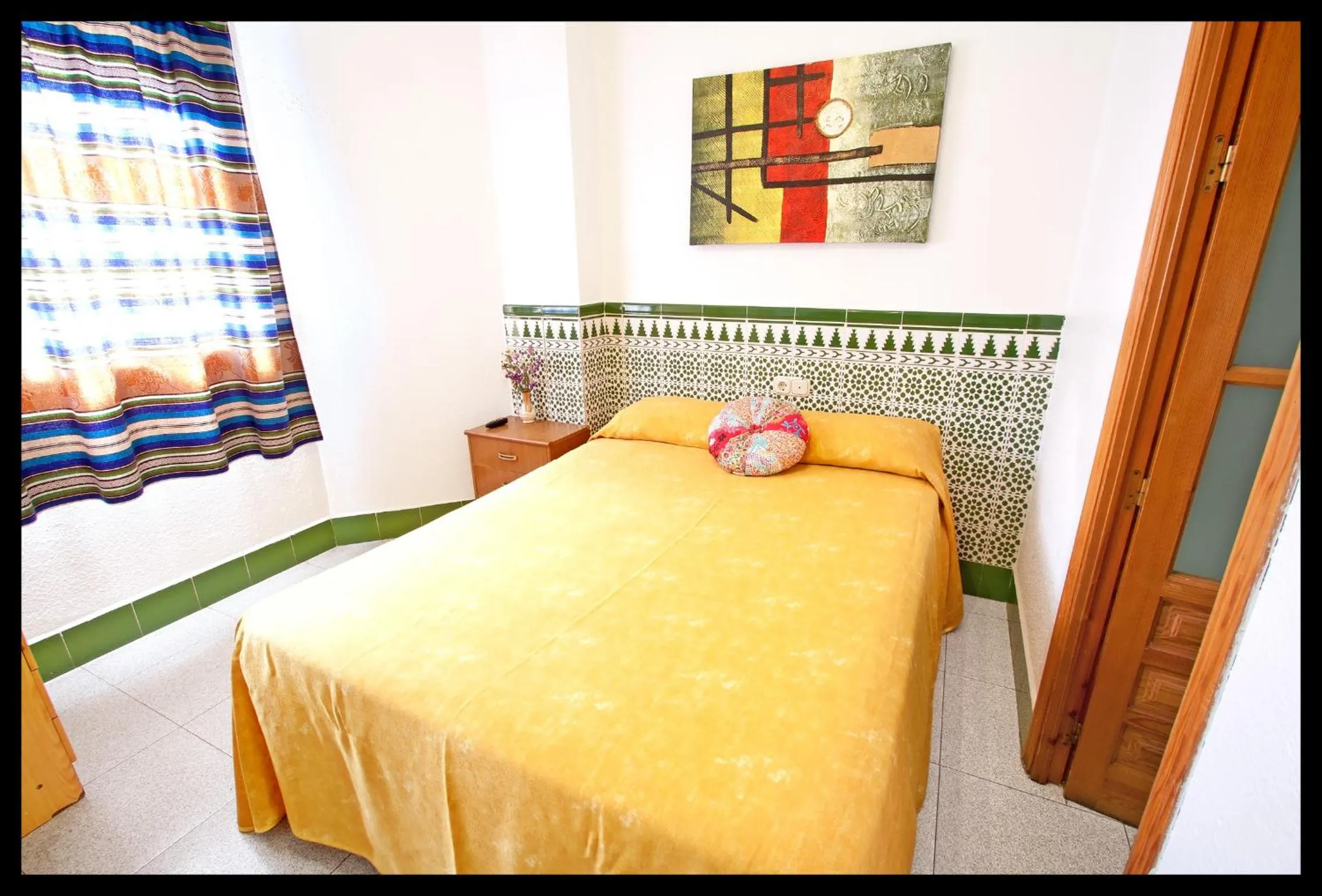 Bed in Hostal Estación