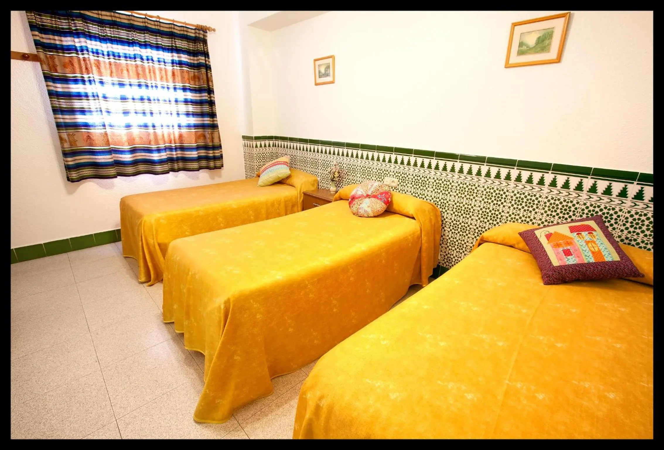 Bed in Hostal Estación