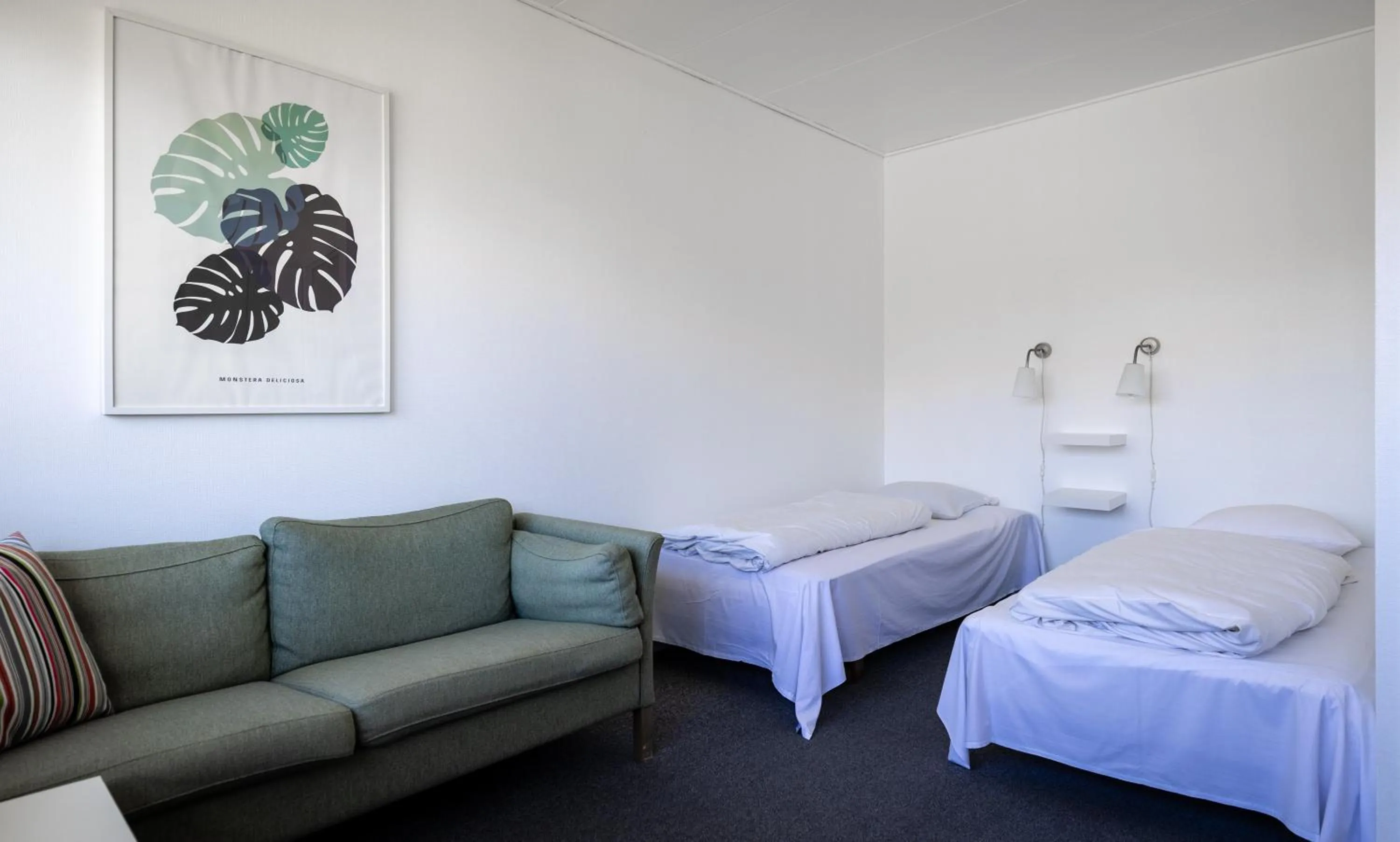 Photo of the whole room, Bed in Tylstrup Kro og Motel