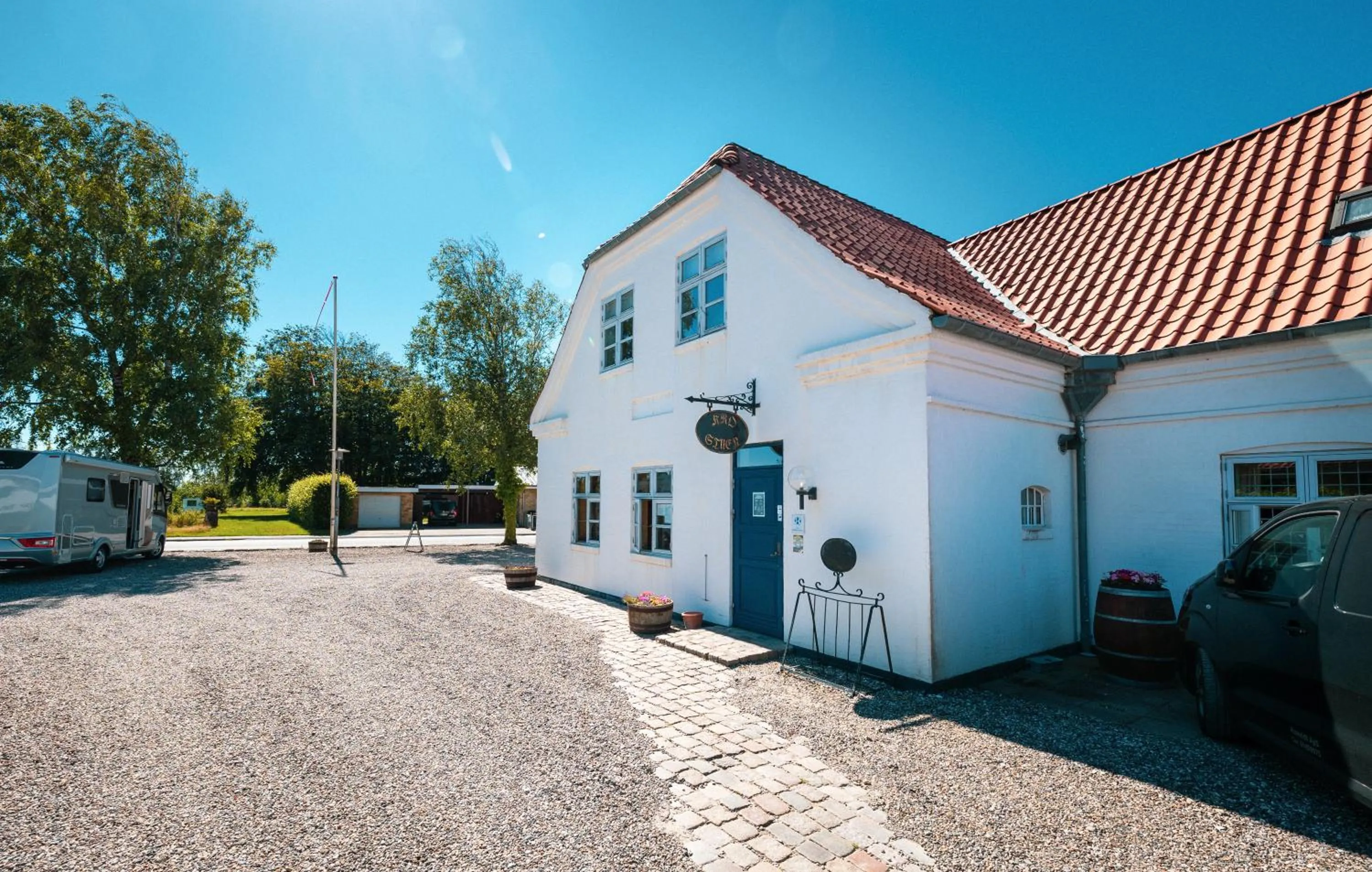 Lounge or bar in Tylstrup Kro og Motel