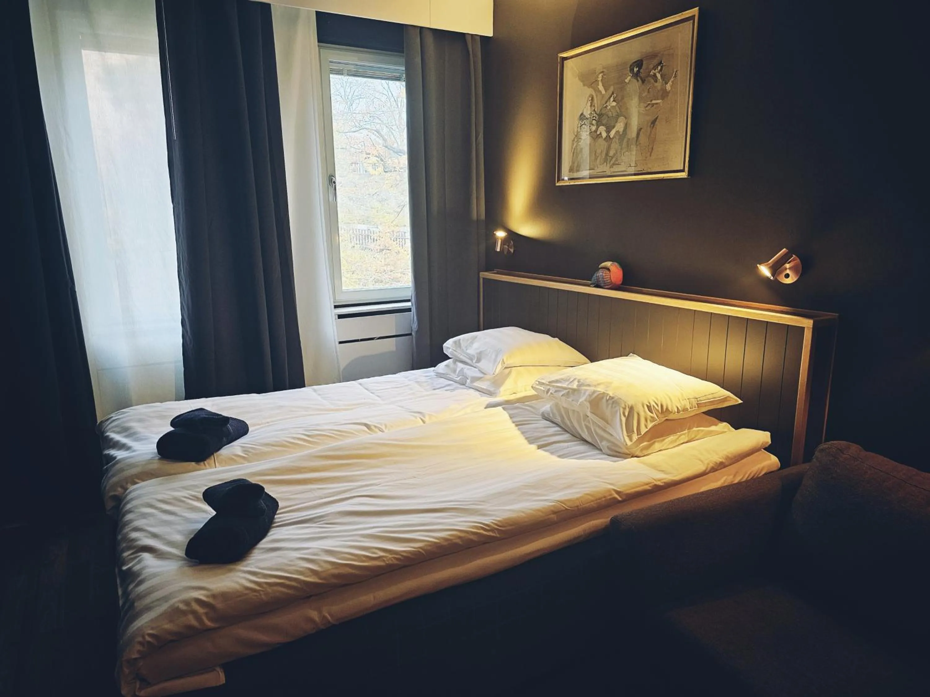 Bedroom, Bed in Lidingö Arena Hotel