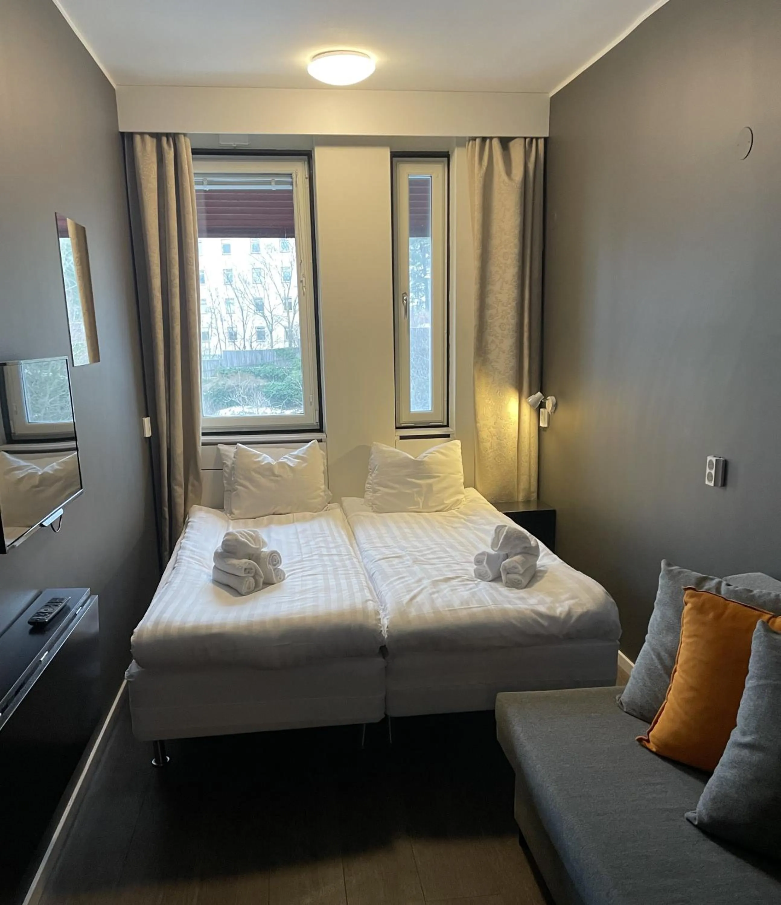 Bed in Lidingö Arena Hotel