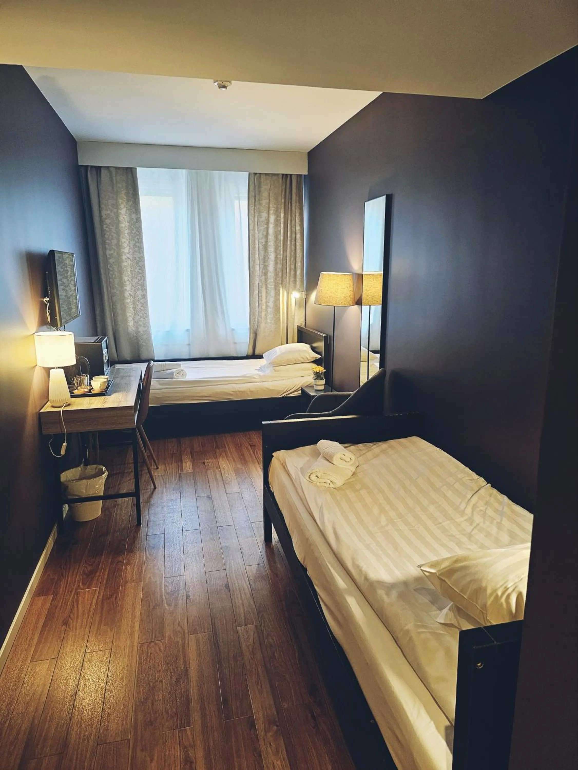 Bedroom, Bed in Lidingö Arena Hotel