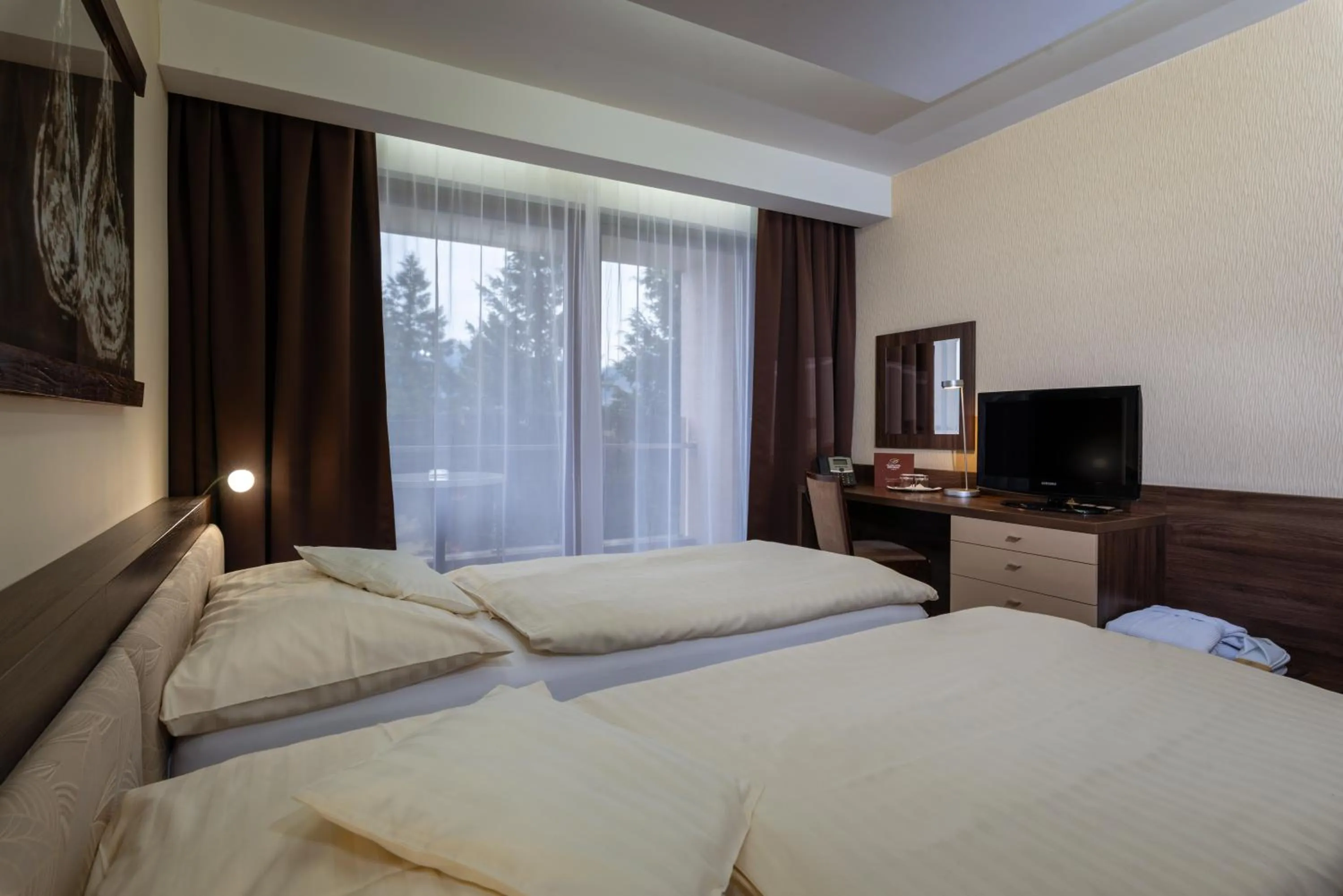 Bed in Wellness Hotel Diplomat