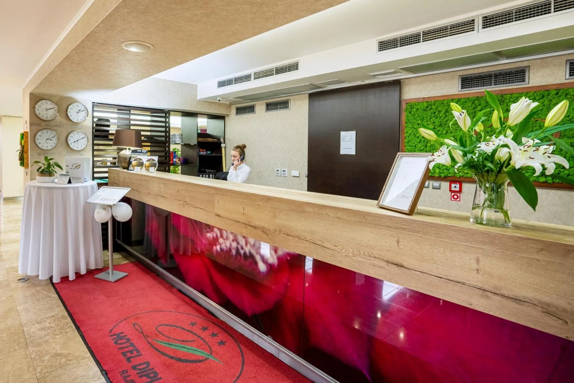 Lobby or reception in Wellness Hotel Diplomat