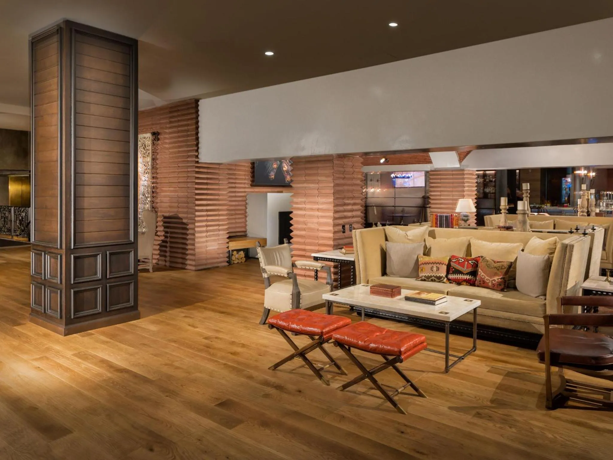 Seating area in Hotel Valencia Riverwalk