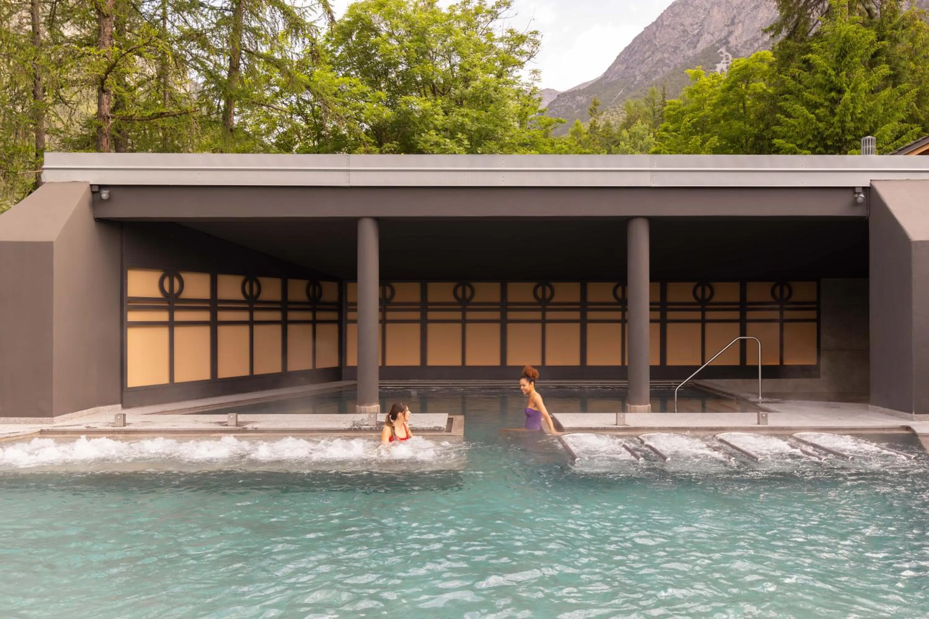 Swimming pool in QC Grand Hotel Bagni Nuovi