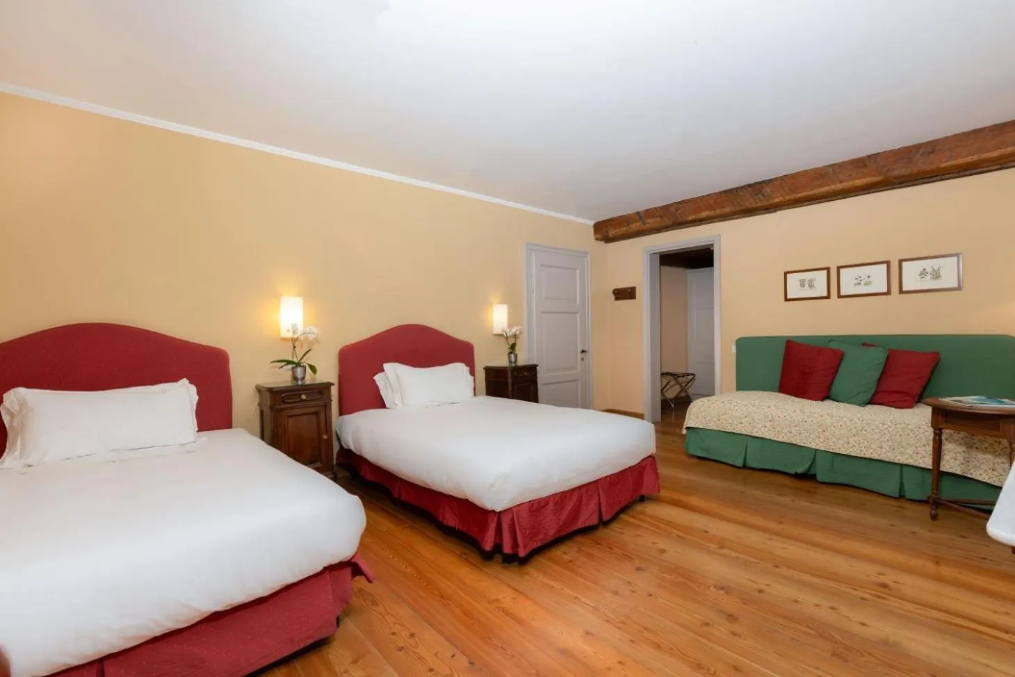 Bedroom, Bed in QC Grand Hotel Bagni Nuovi