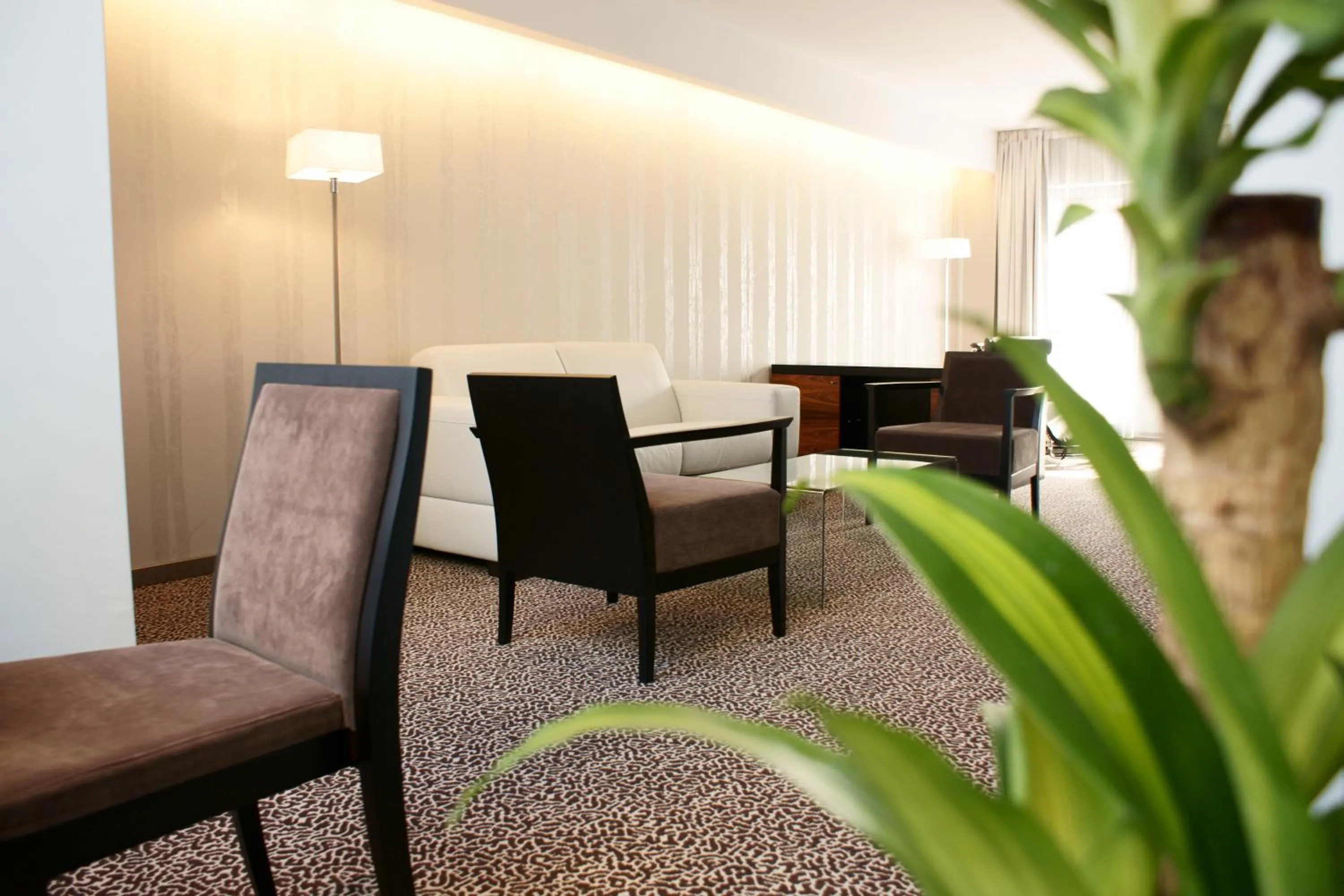 Seating area in Hotel Avance