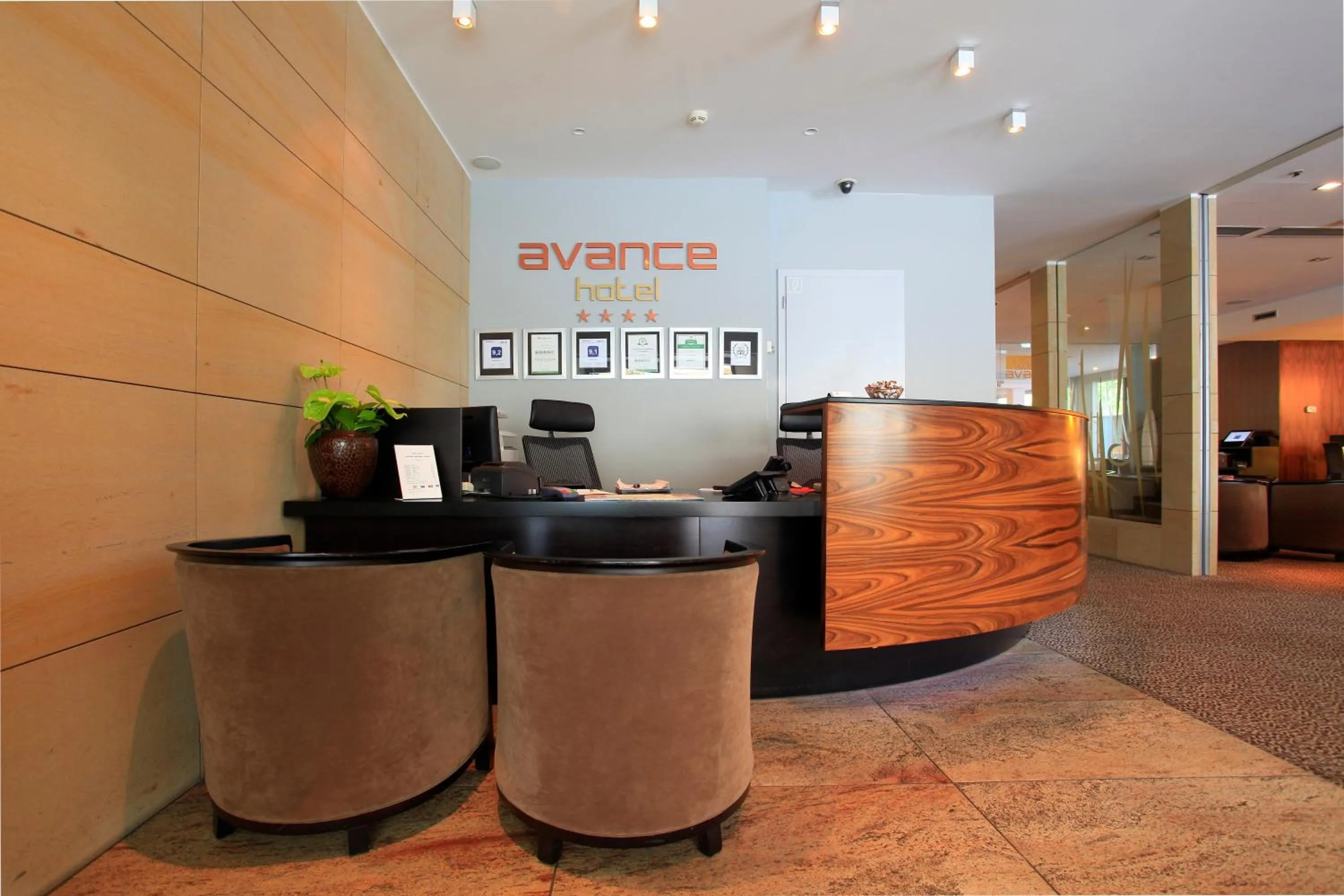 Lobby or reception in Hotel Avance